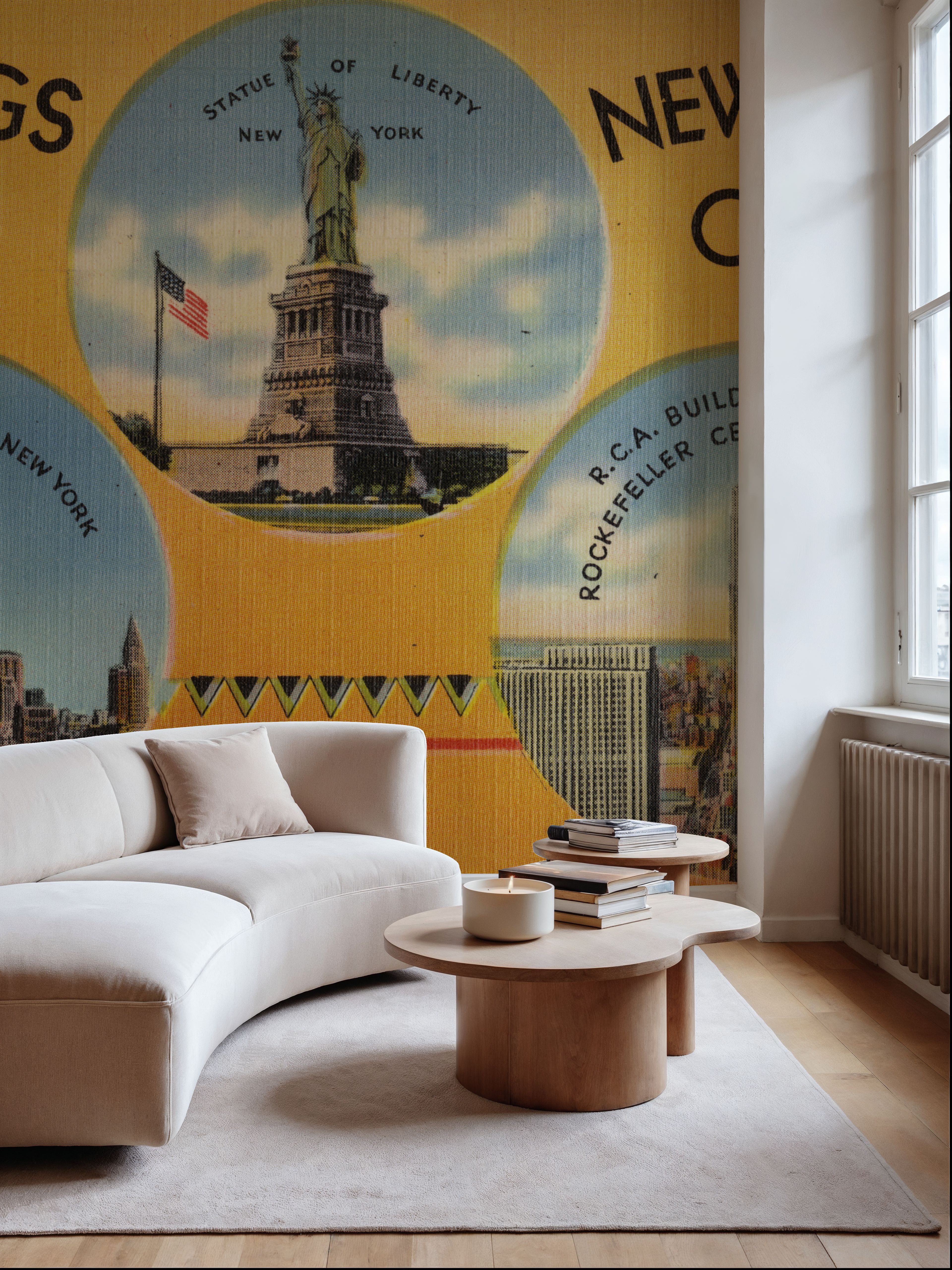 Greetings from New York City - Screenprint Postcard