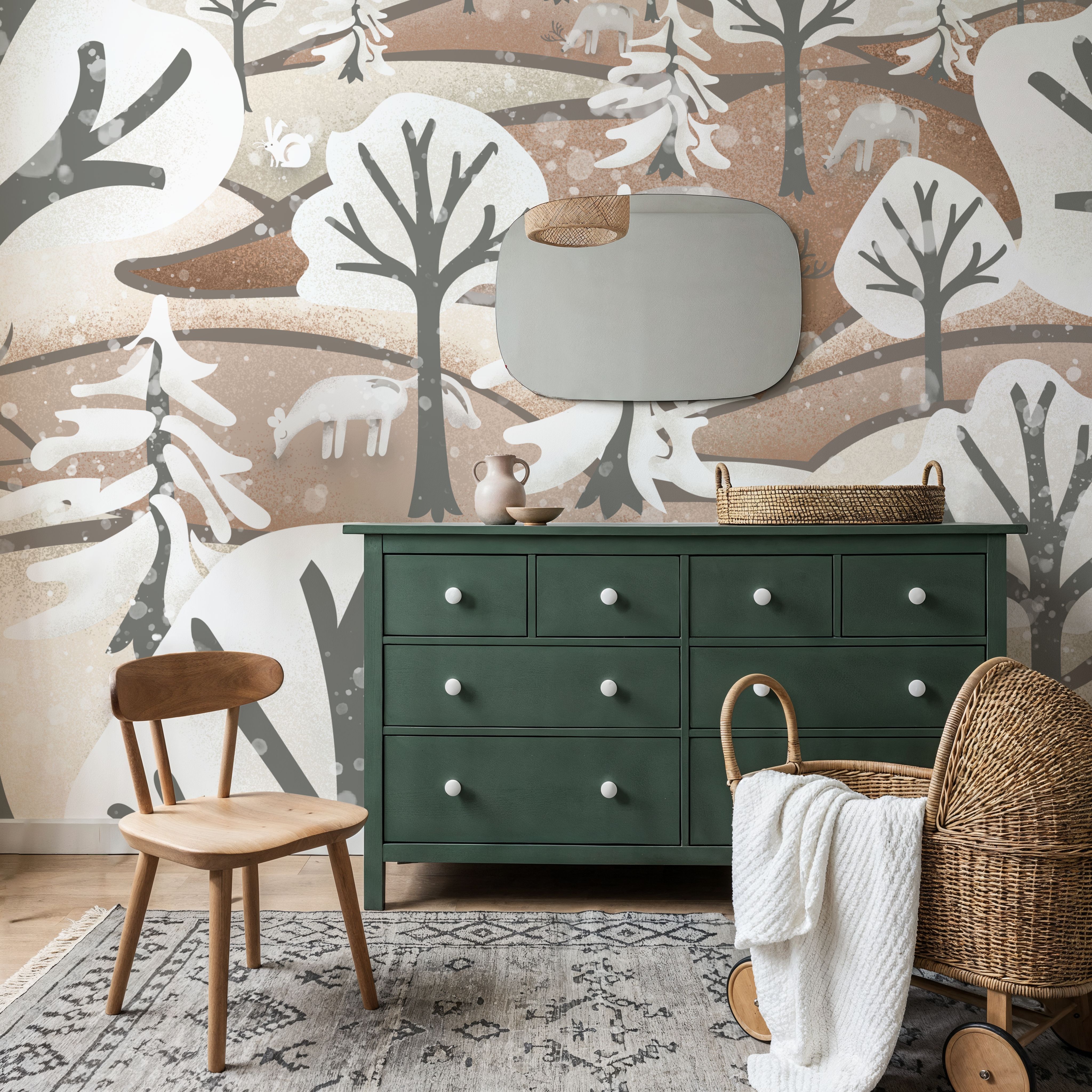 Frozen Forest, Beige