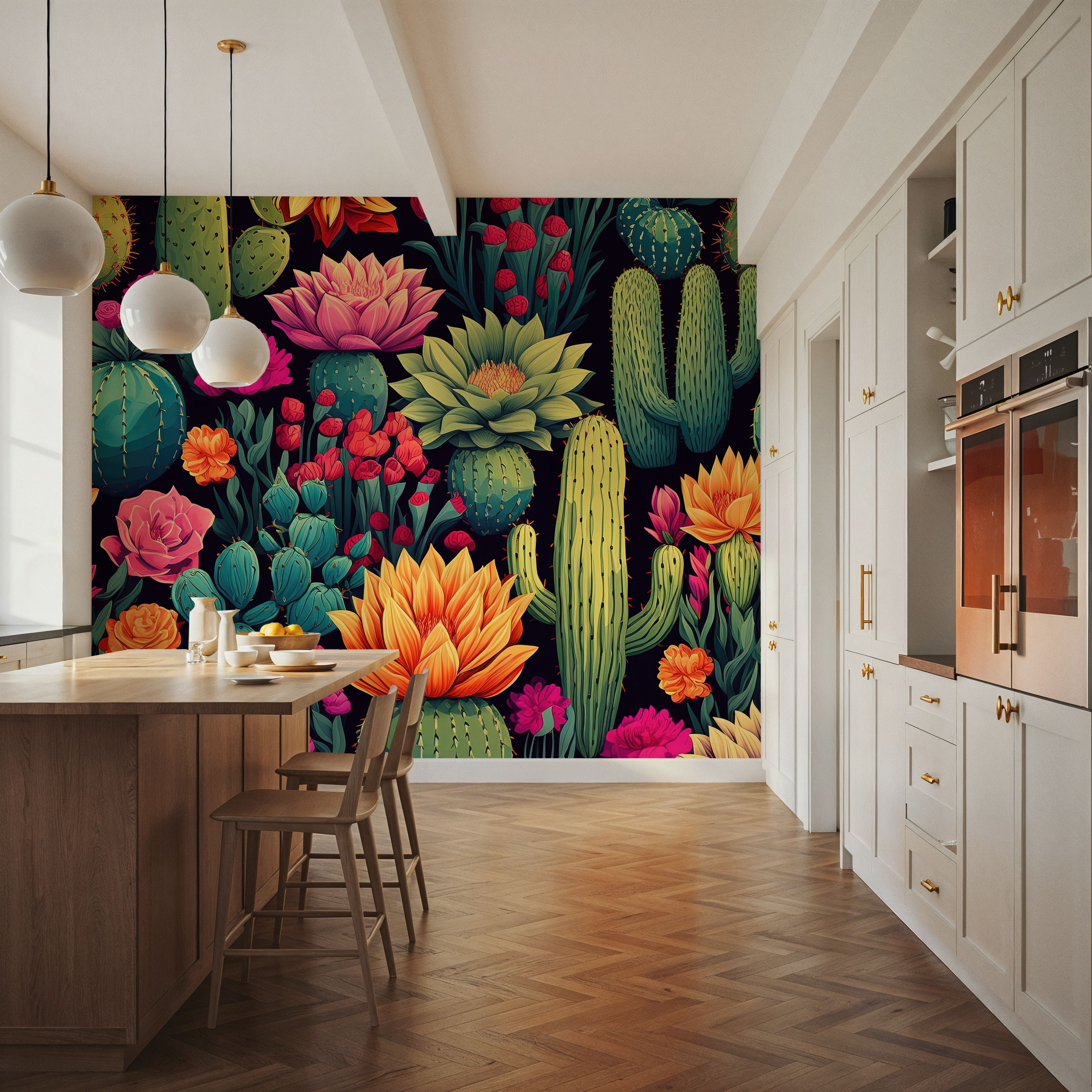 Cacti Carnival Black