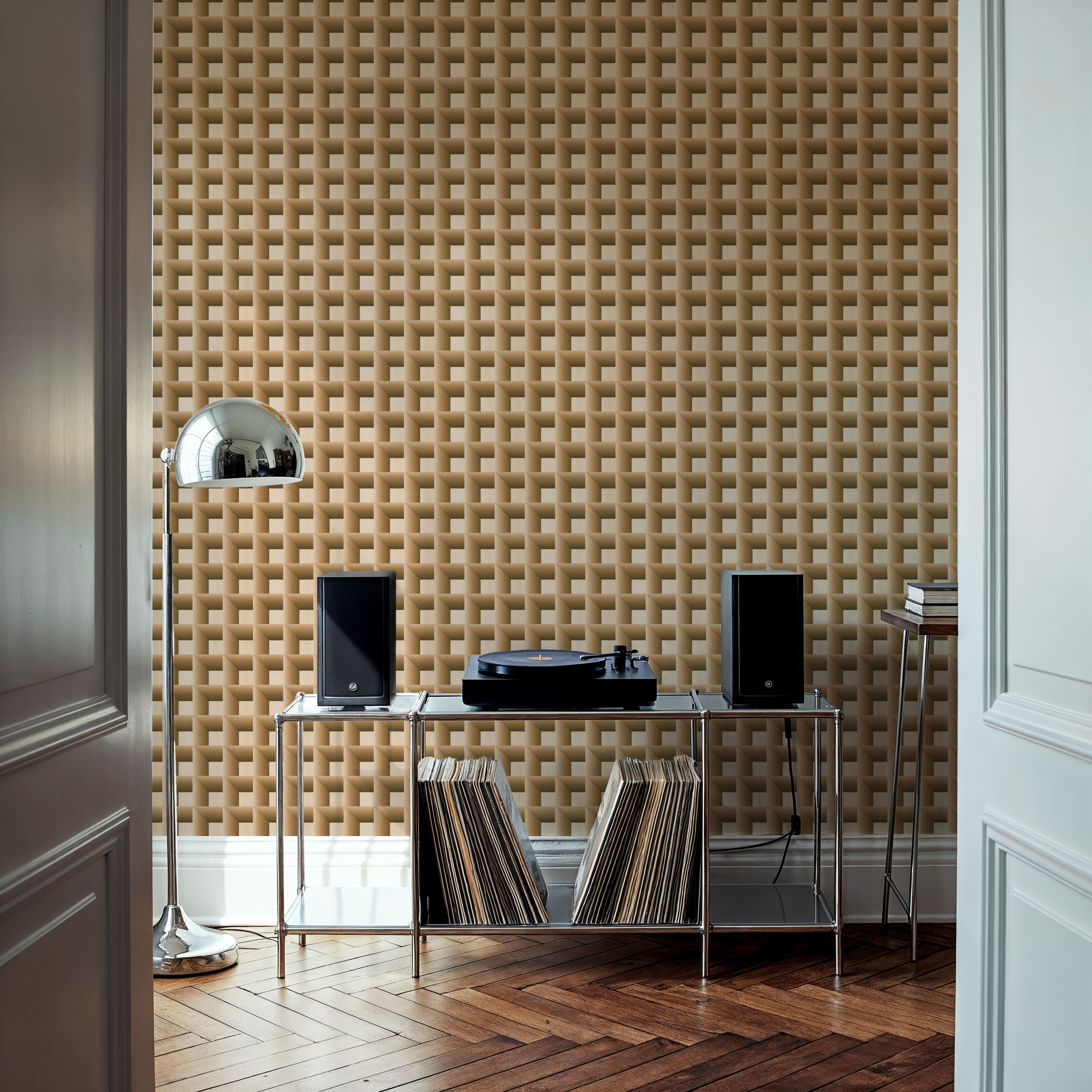 Decorative Cubes, Yellow