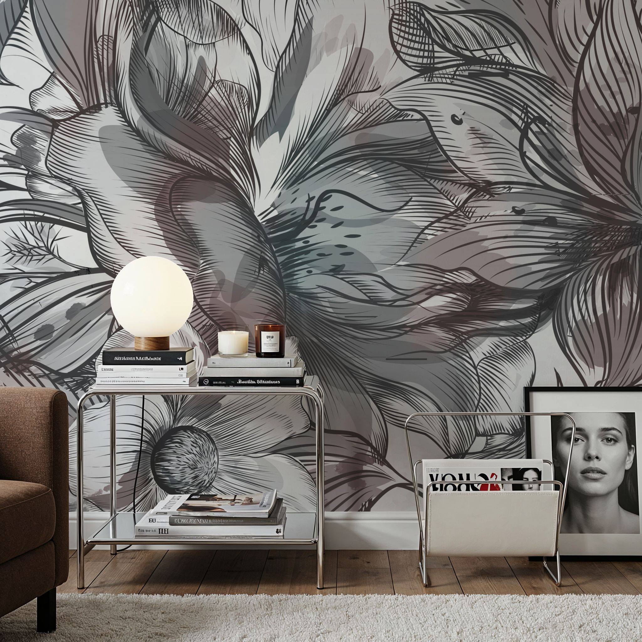 Seeing Through Leaves White