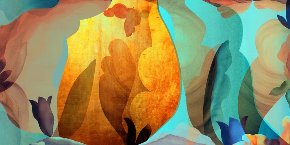 Abstract Fun, Turquoise