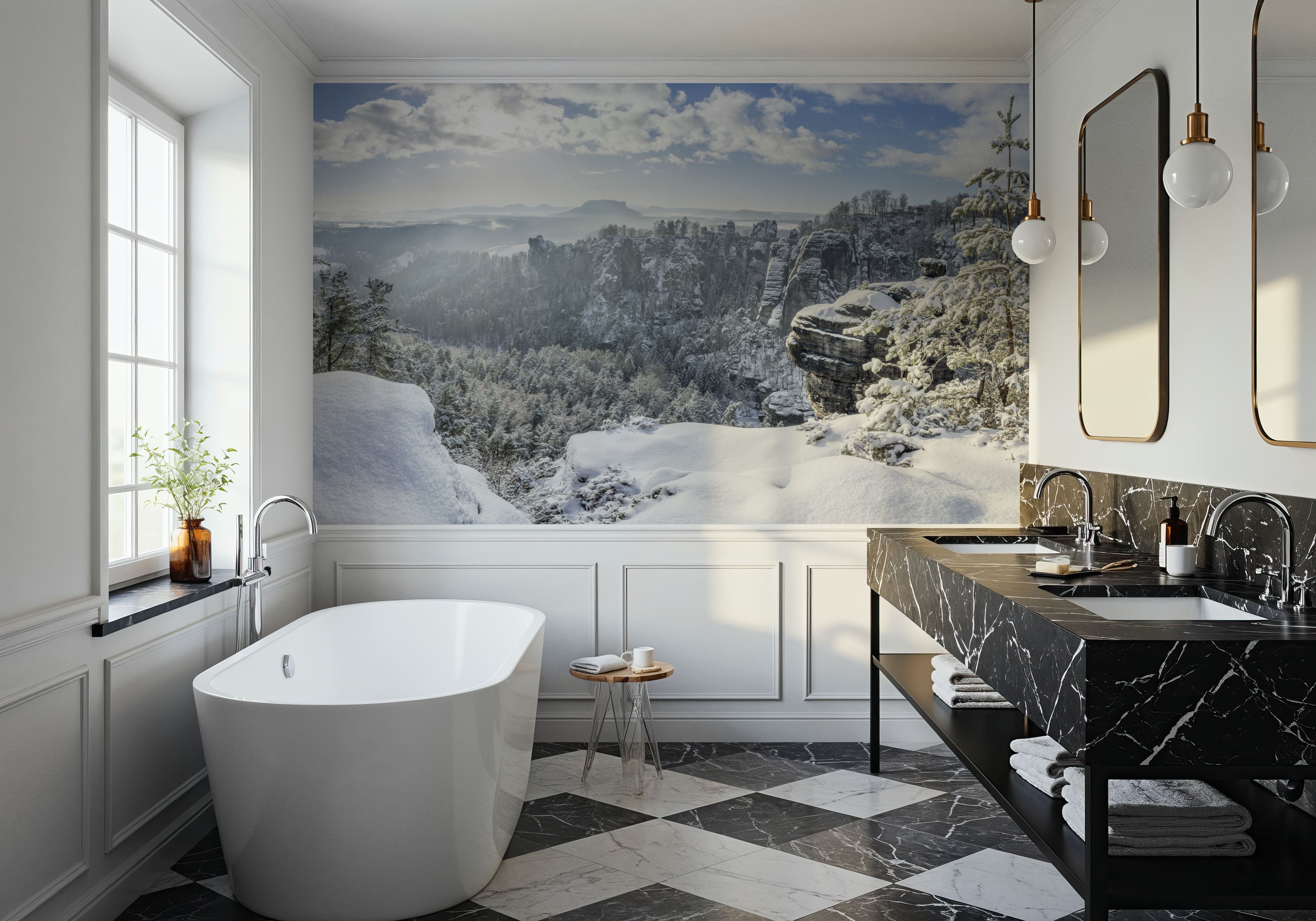 Swiss Winter Panorama