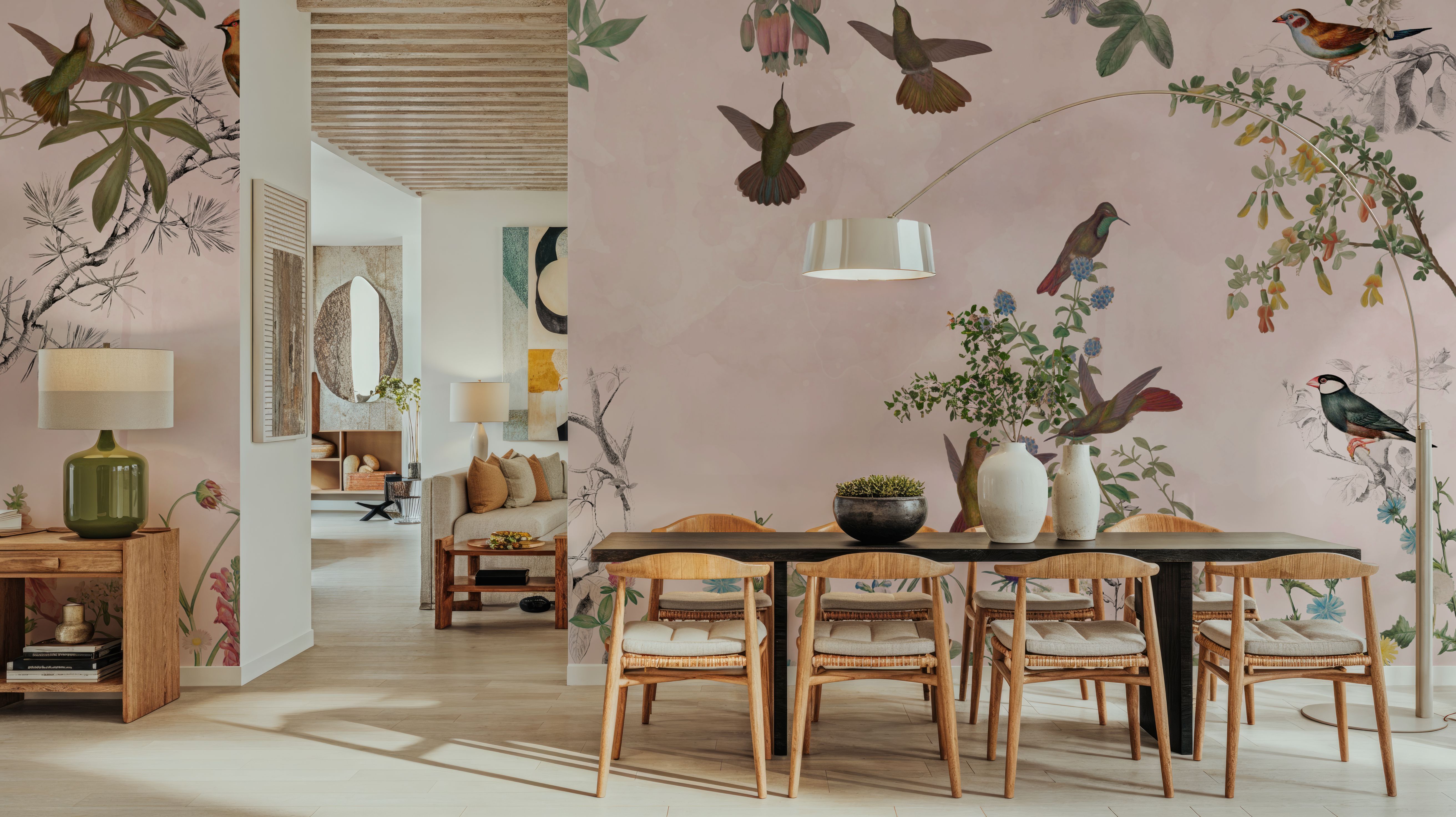 Fields of Birds and Flowers