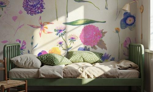 Floral Gaze, Cream