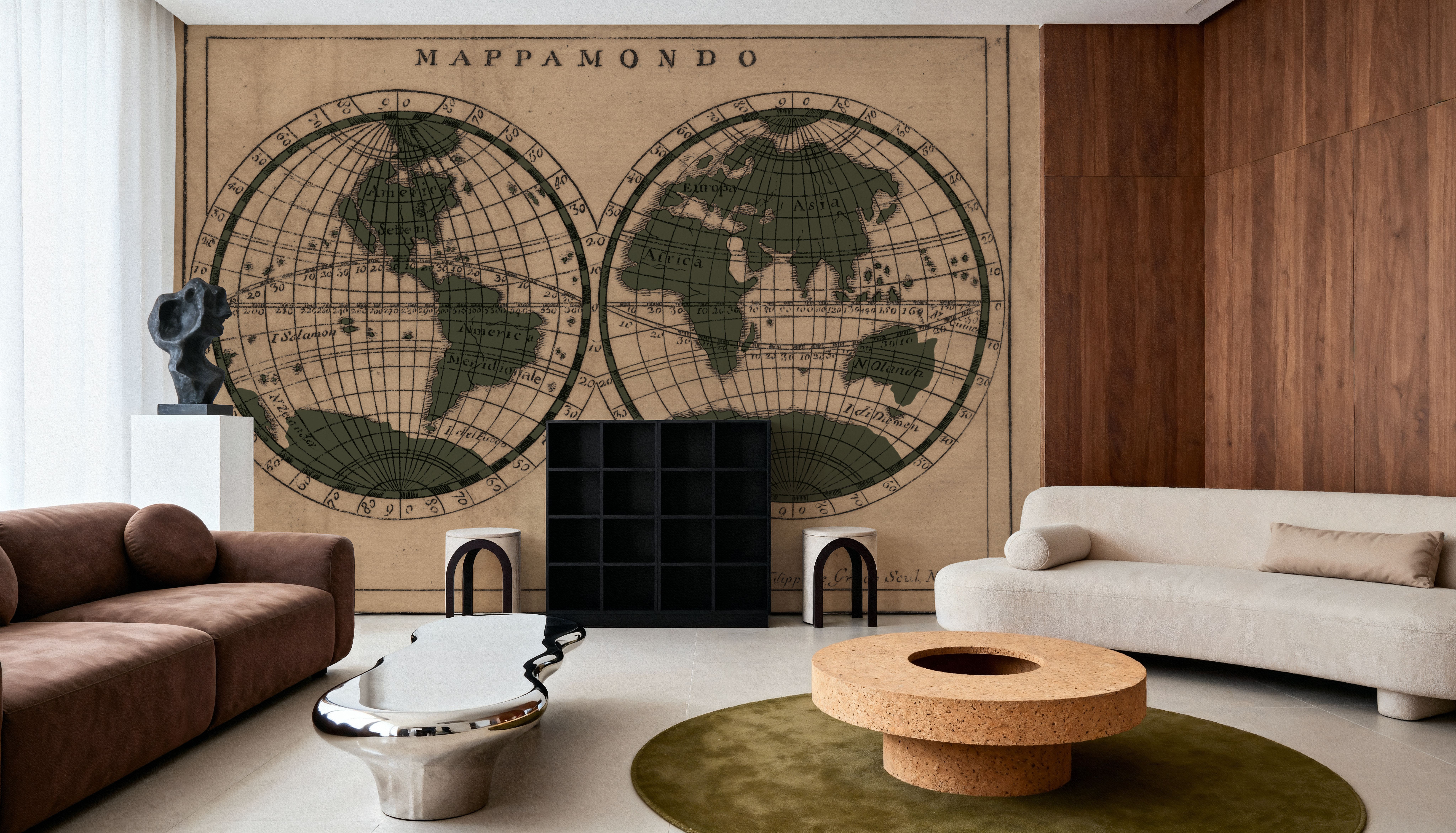 Mappamondo Green, Wallpaper