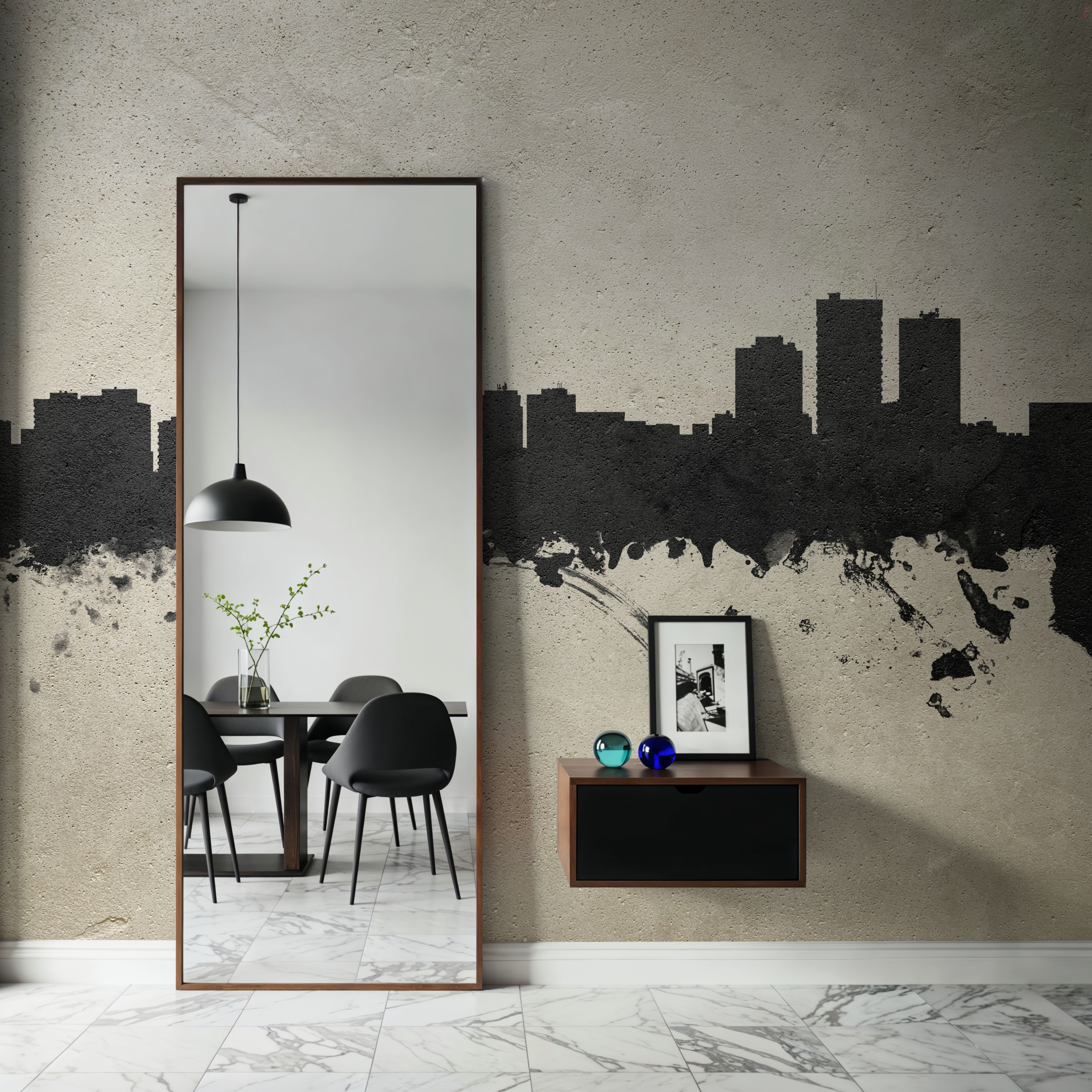 Anchorage Alaska Skyline Concrete