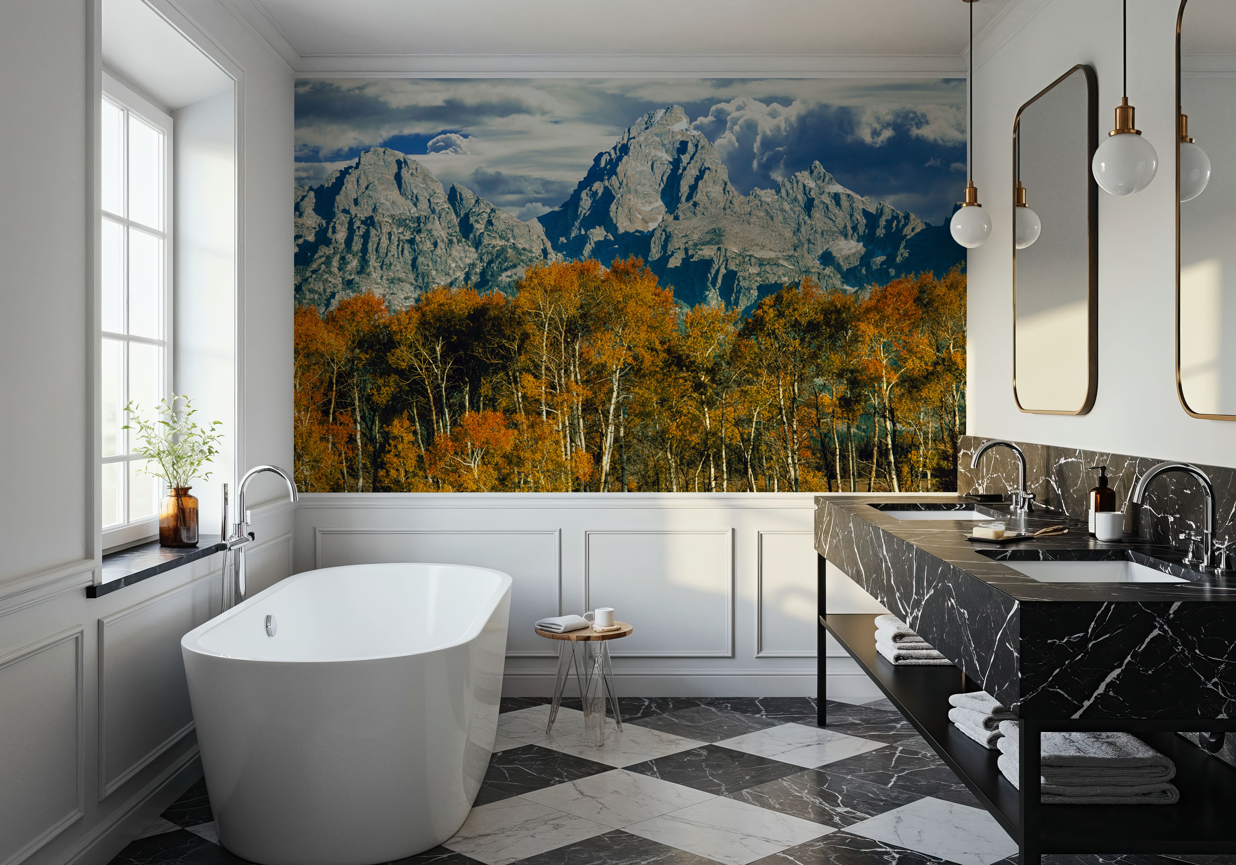 Autumn Mountain Vista