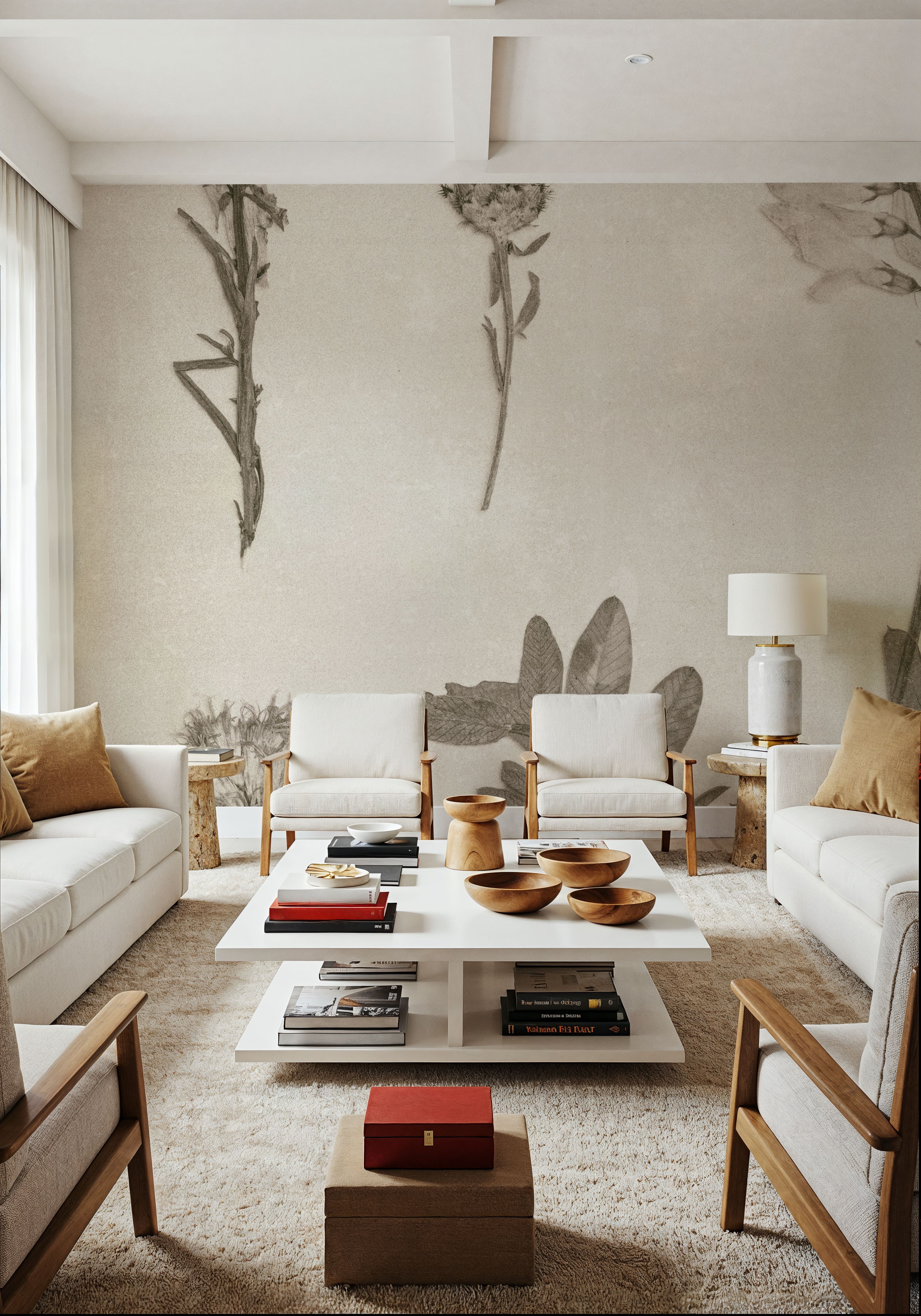 Wildflower Journal IX sepia