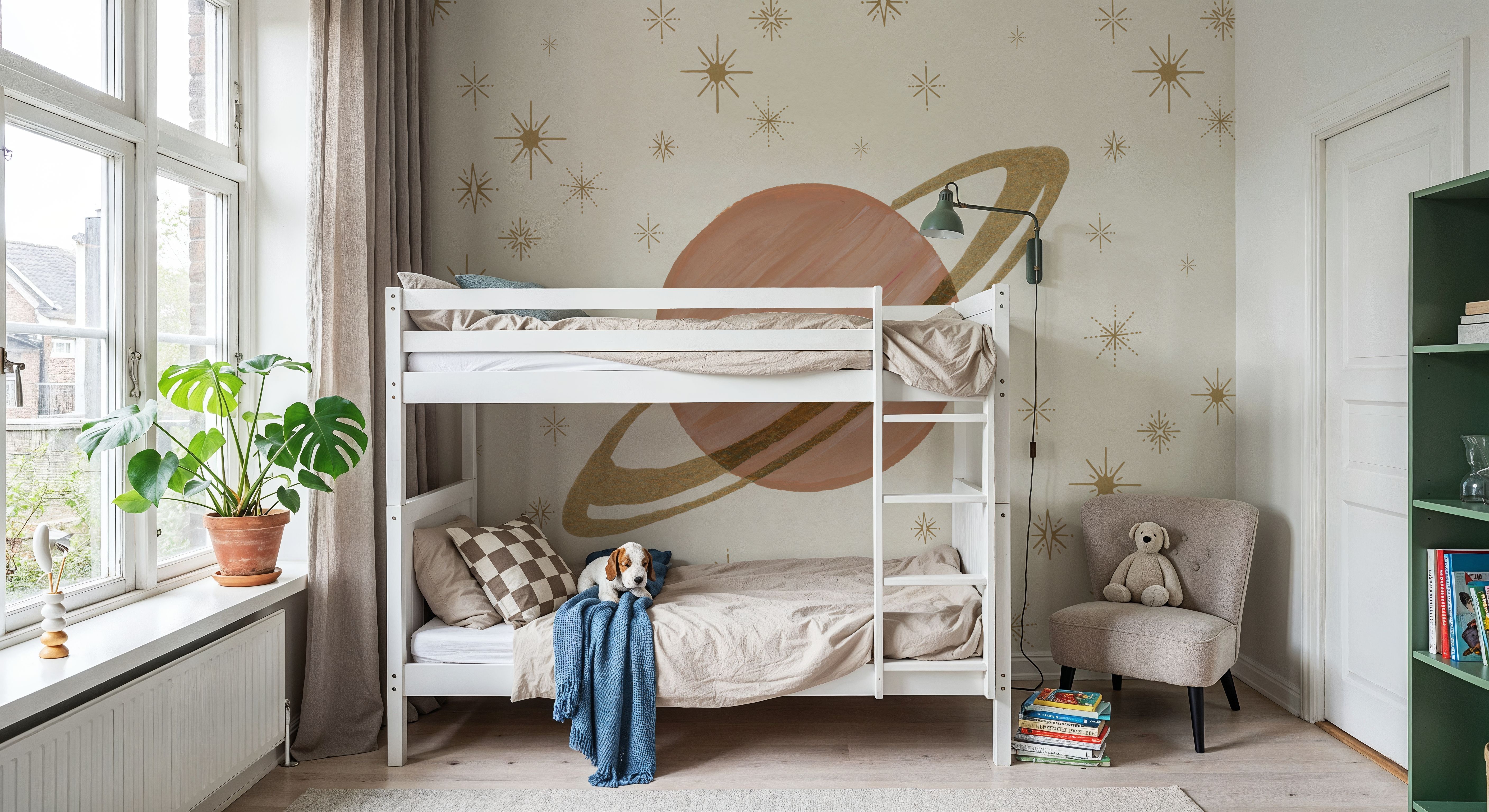 Serene Saturn and Stars