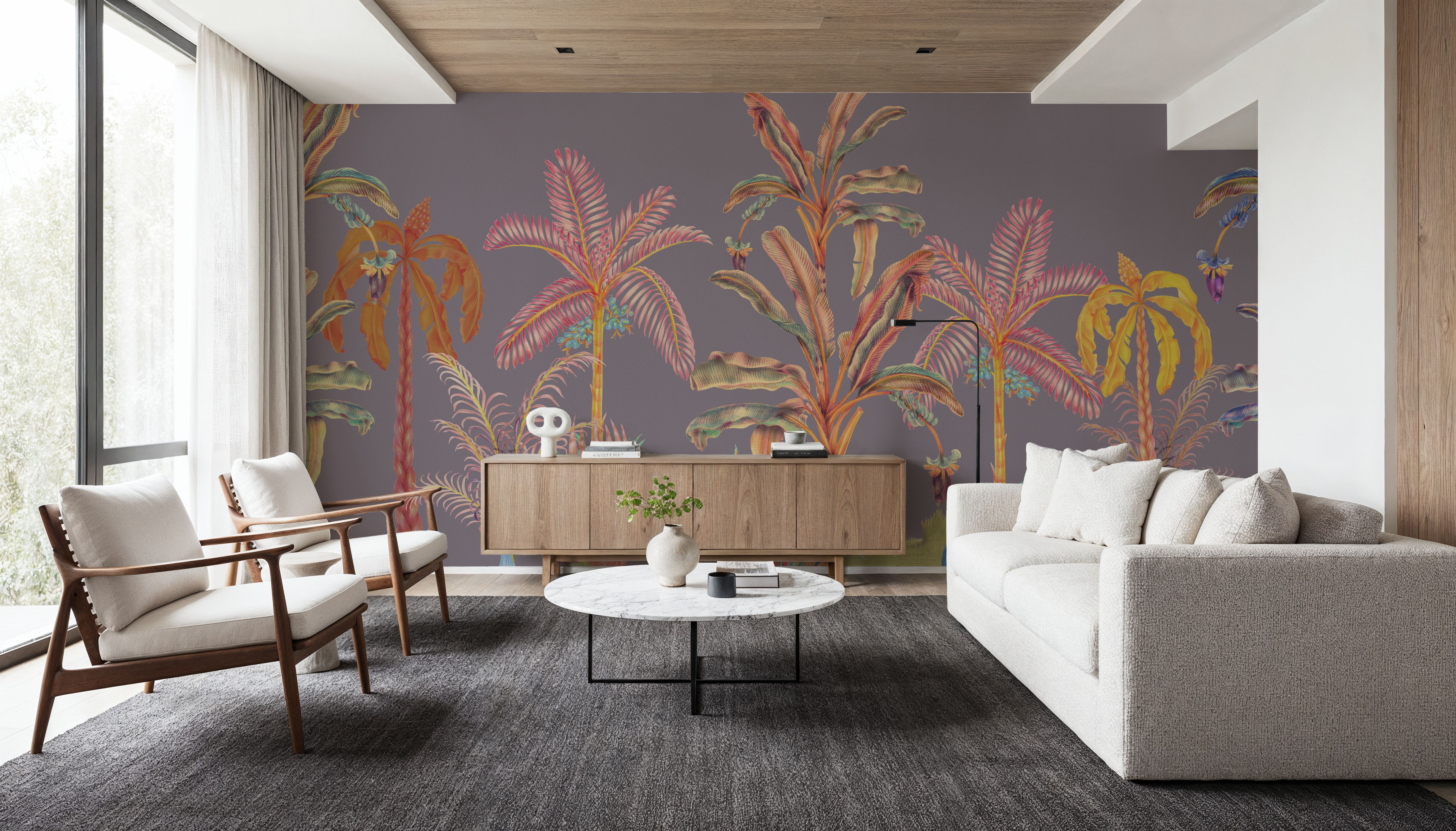 Colorful Jungle,  Purple