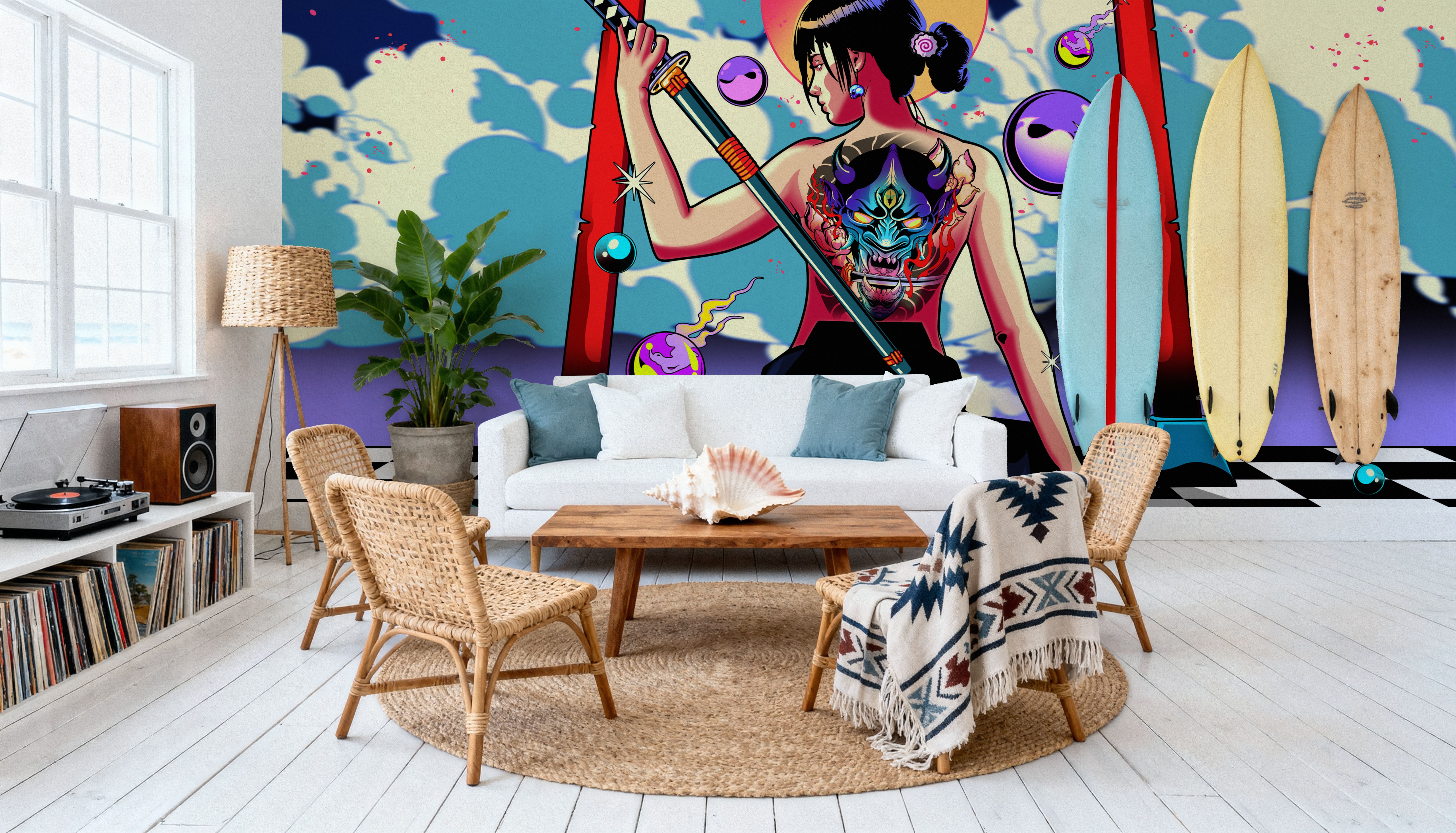 Koyoki Blade, Wallpaper