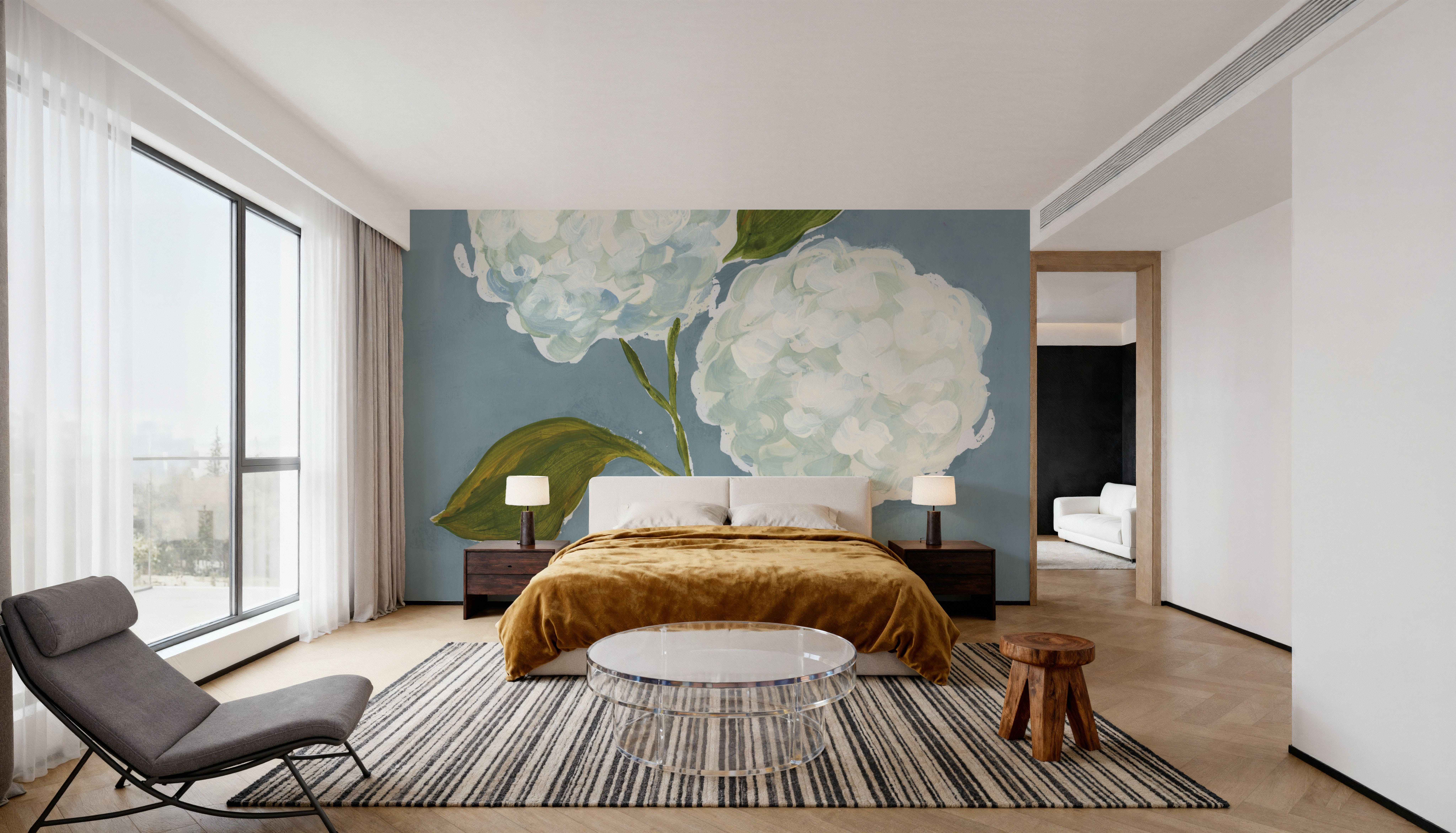 Dusty Blue Hydrangea III