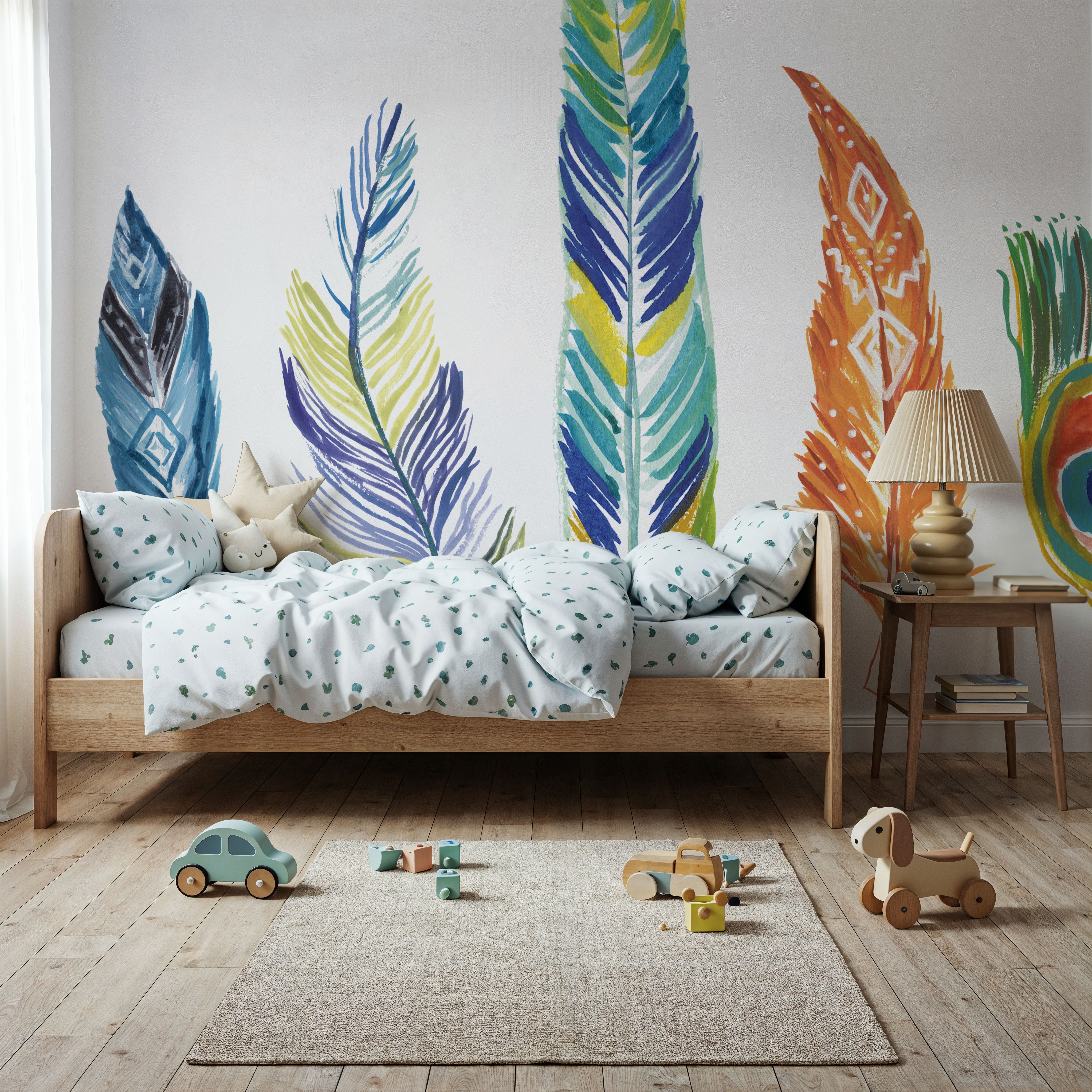 Rainbow Feathers III