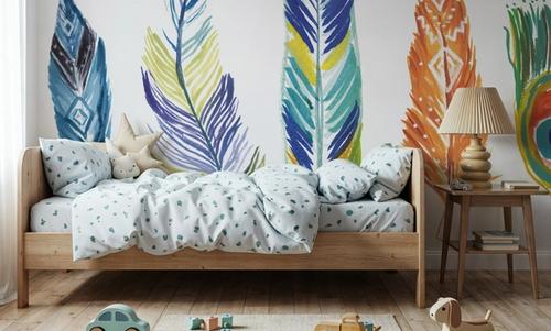 Rainbow Feathers III