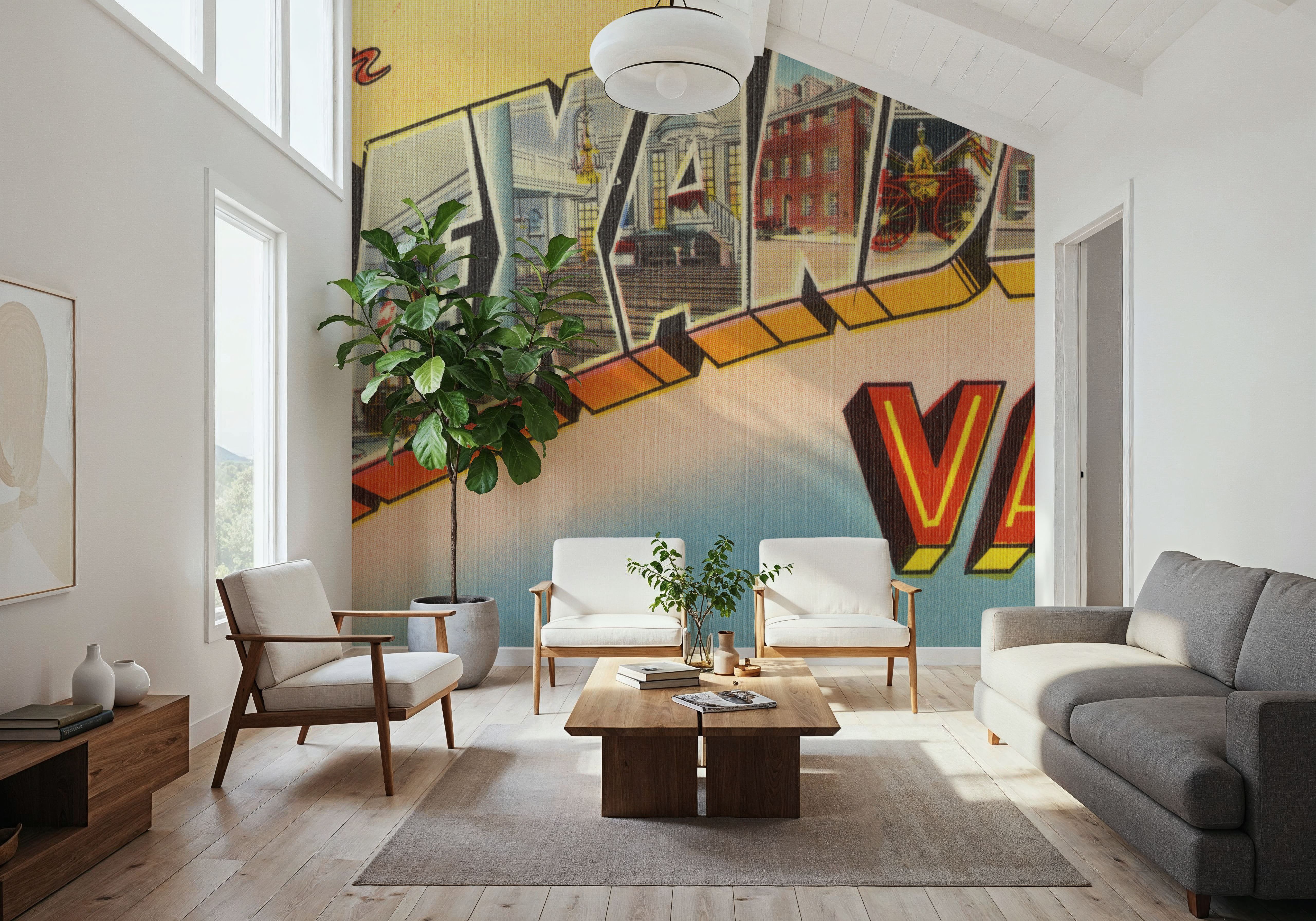 Greetings from Alexandria - Screenprint Postcard