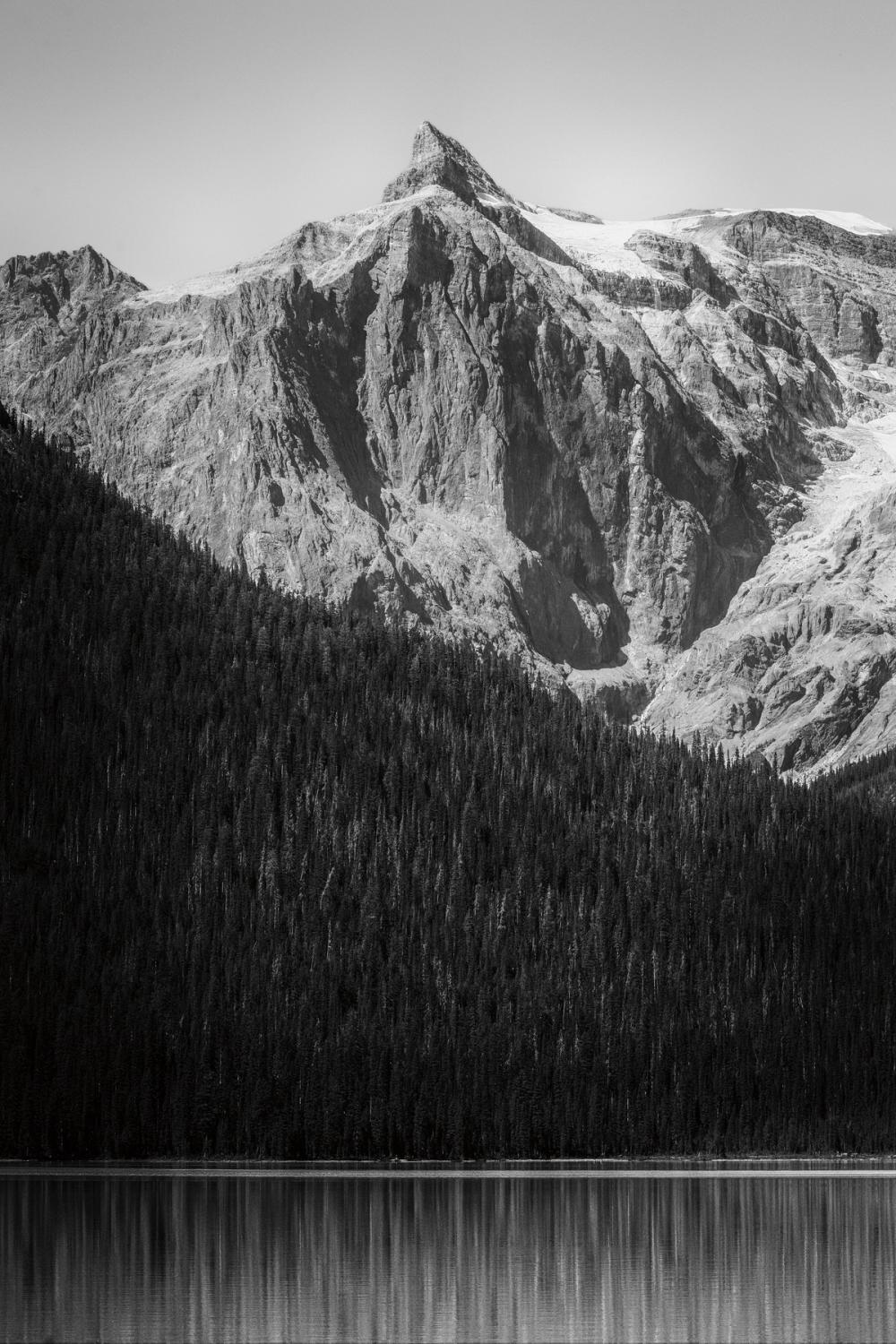 Emerald Lake Afternoon BW