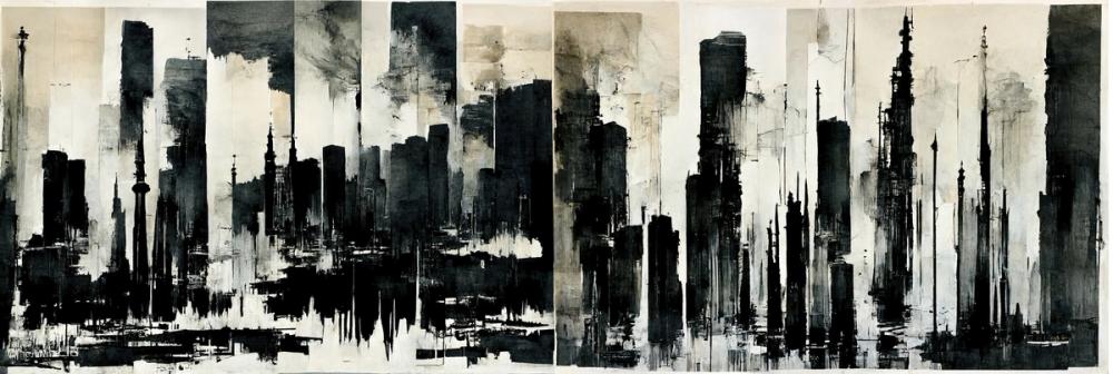 Abstract Cityscape