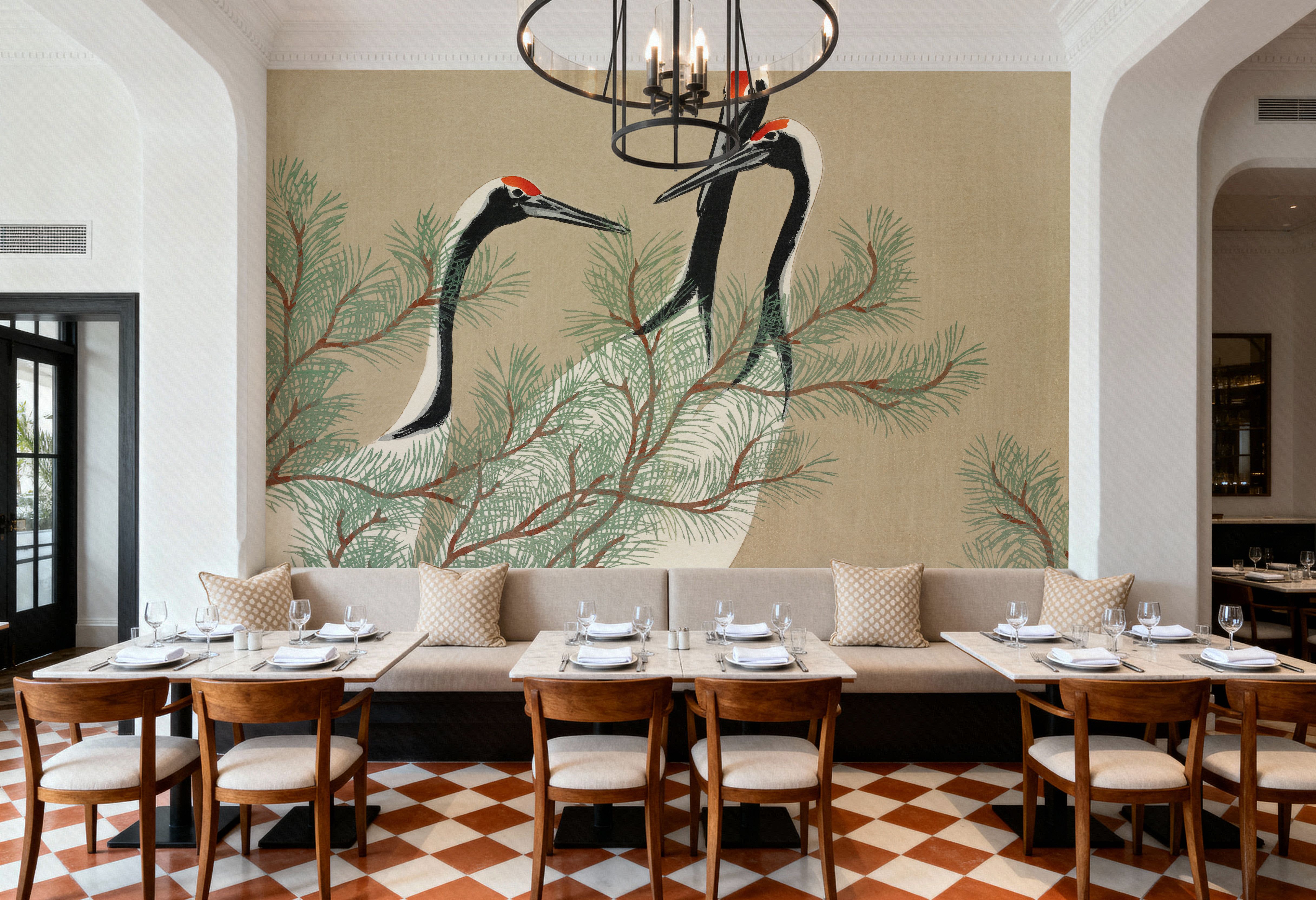 Cranes From Momoyogusa