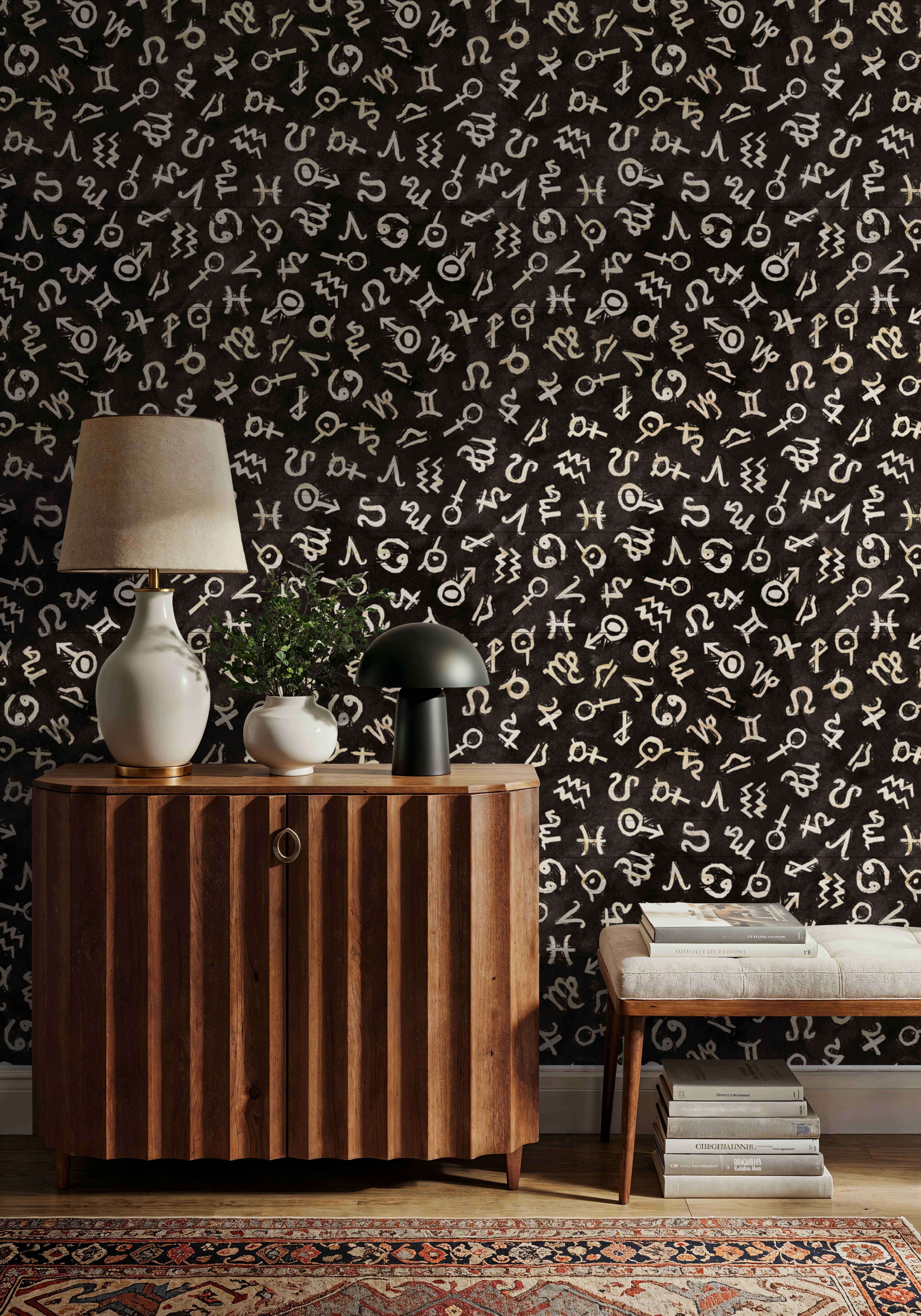 Mystical Signs Black