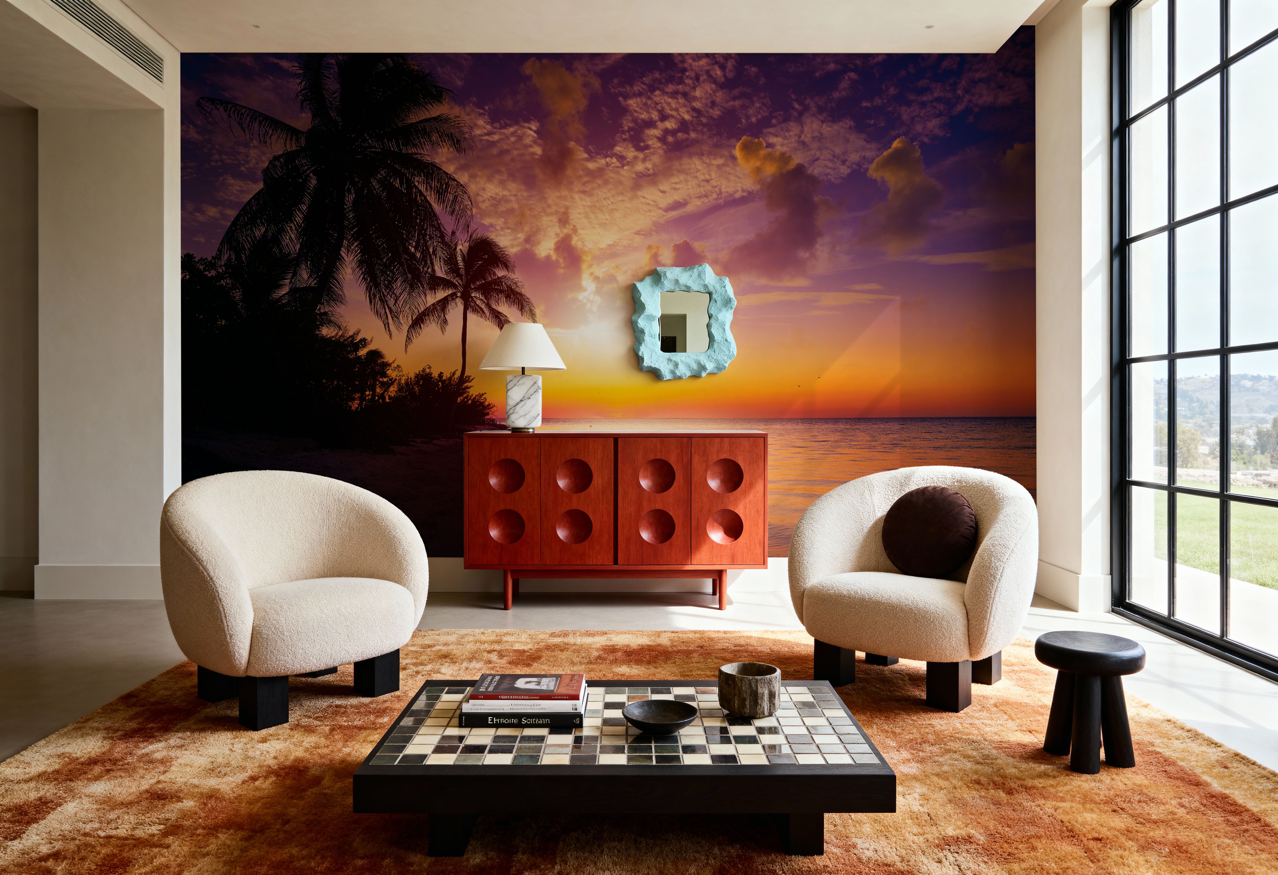 Tropical Twilight Silhouette