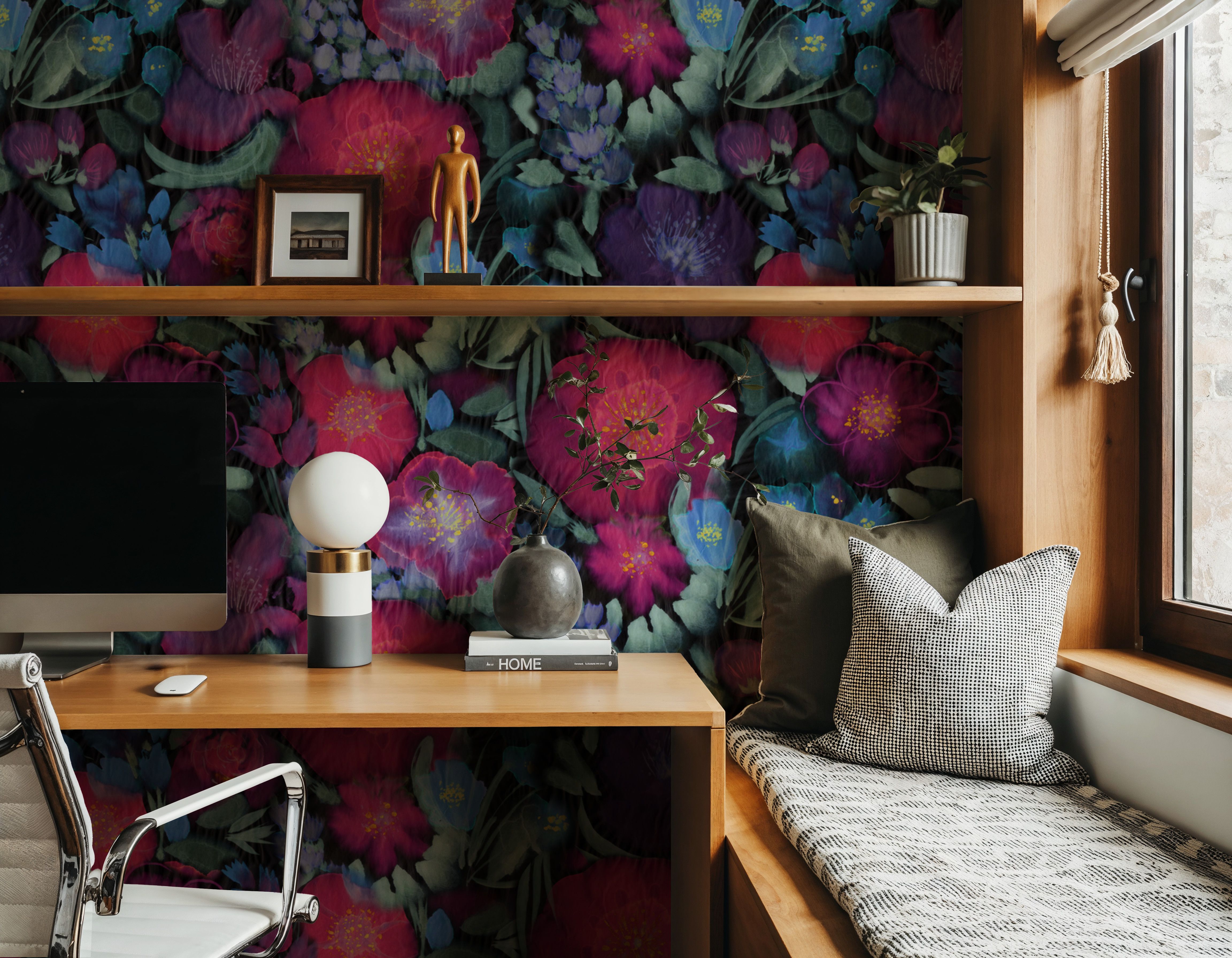 Flowershow Poppies, Cerise