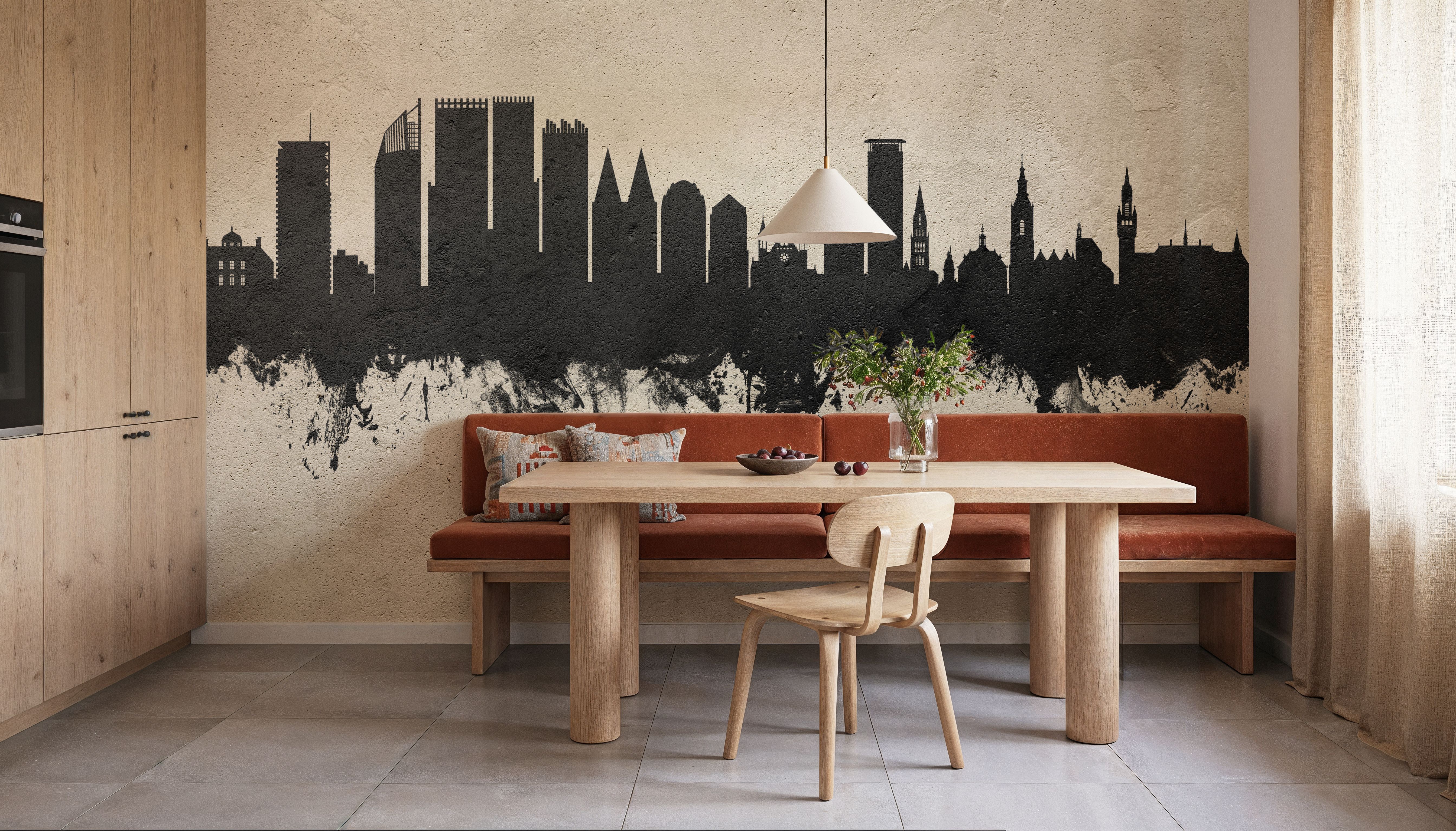 The Hauge Netherlands Skyline Concrete
