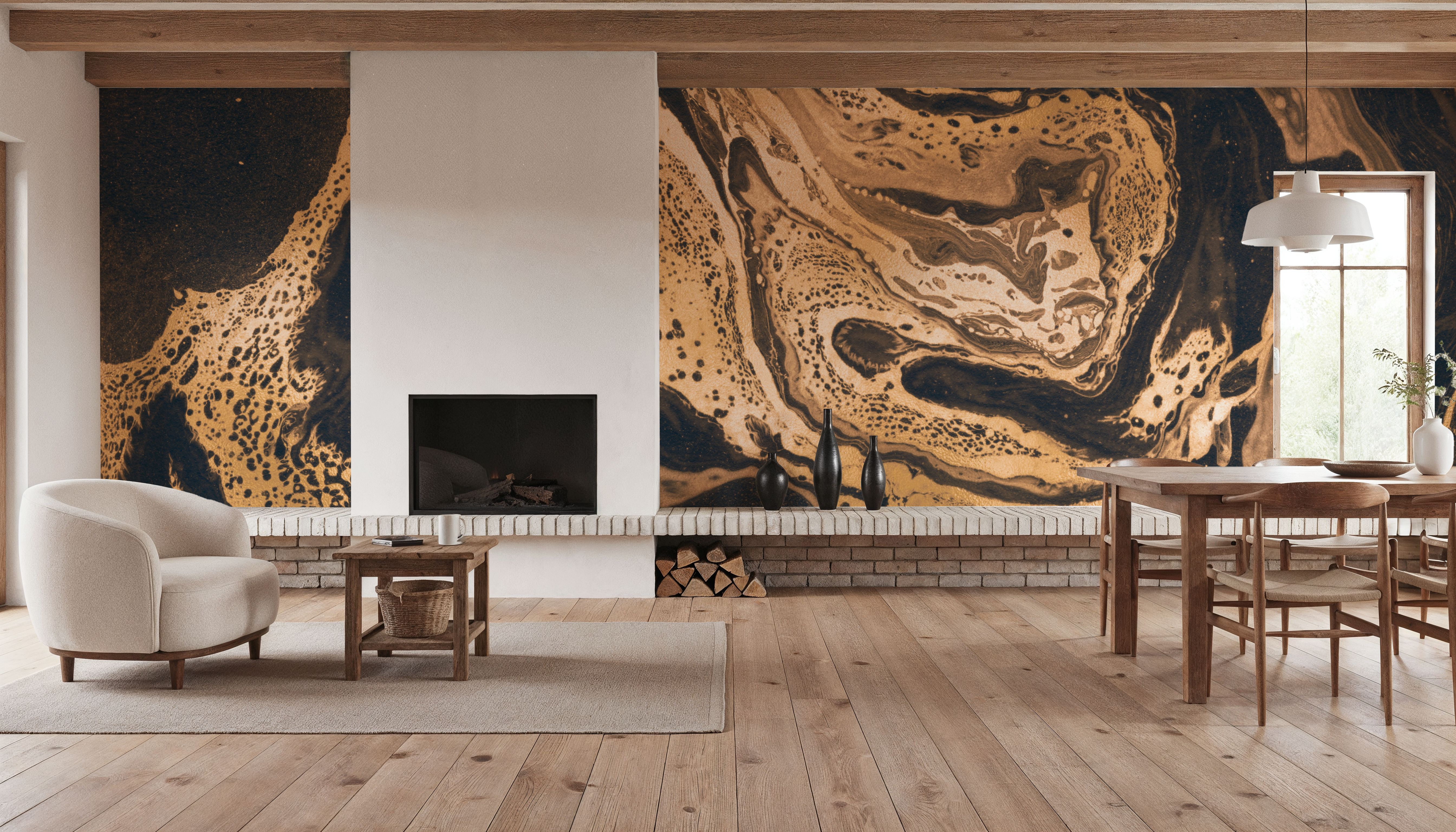 Fluid Ink Intuition, Wallpaper