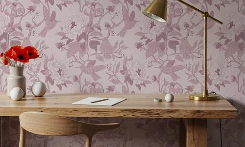 Peony Toile, Rose