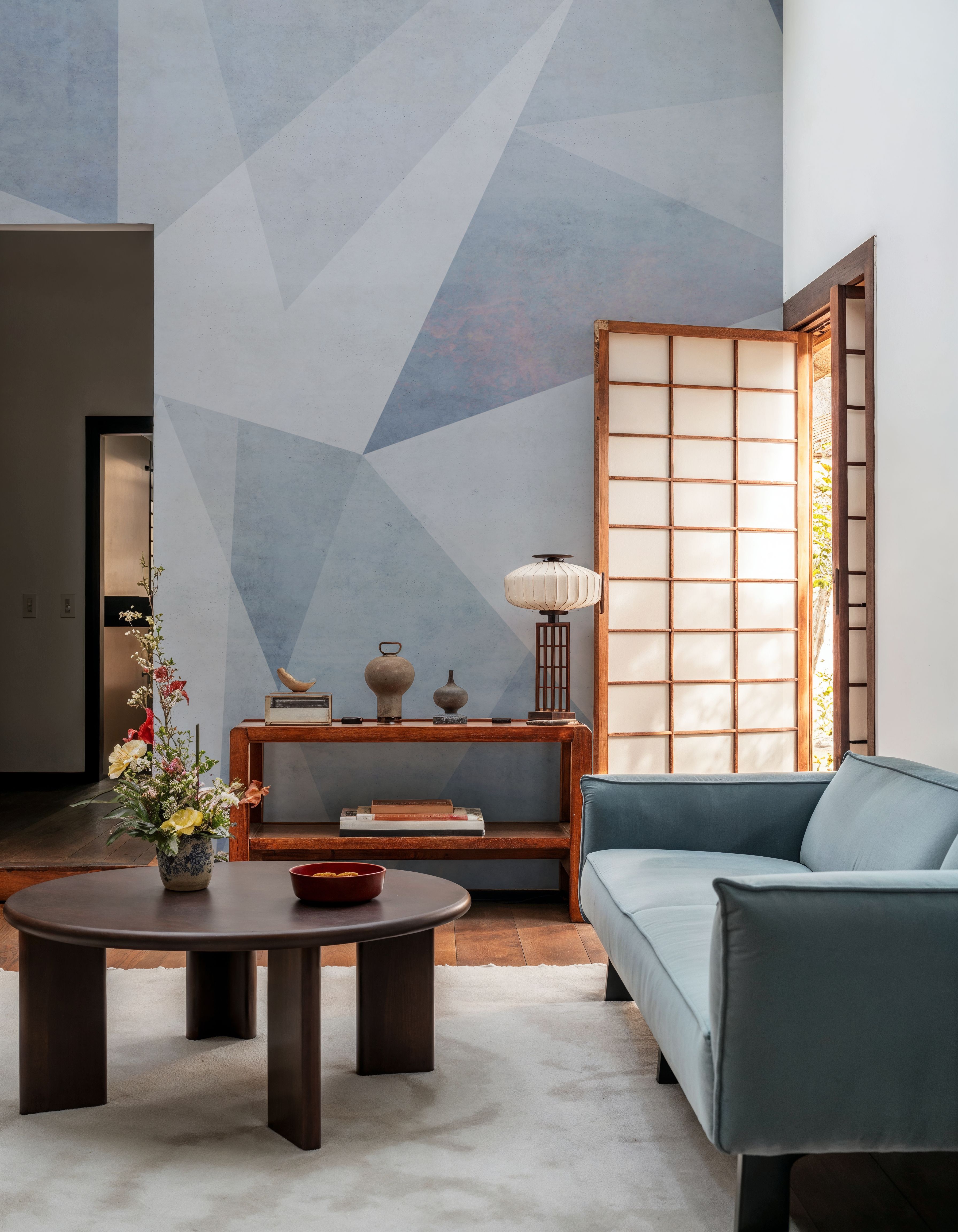 Pastel Concrete Wall