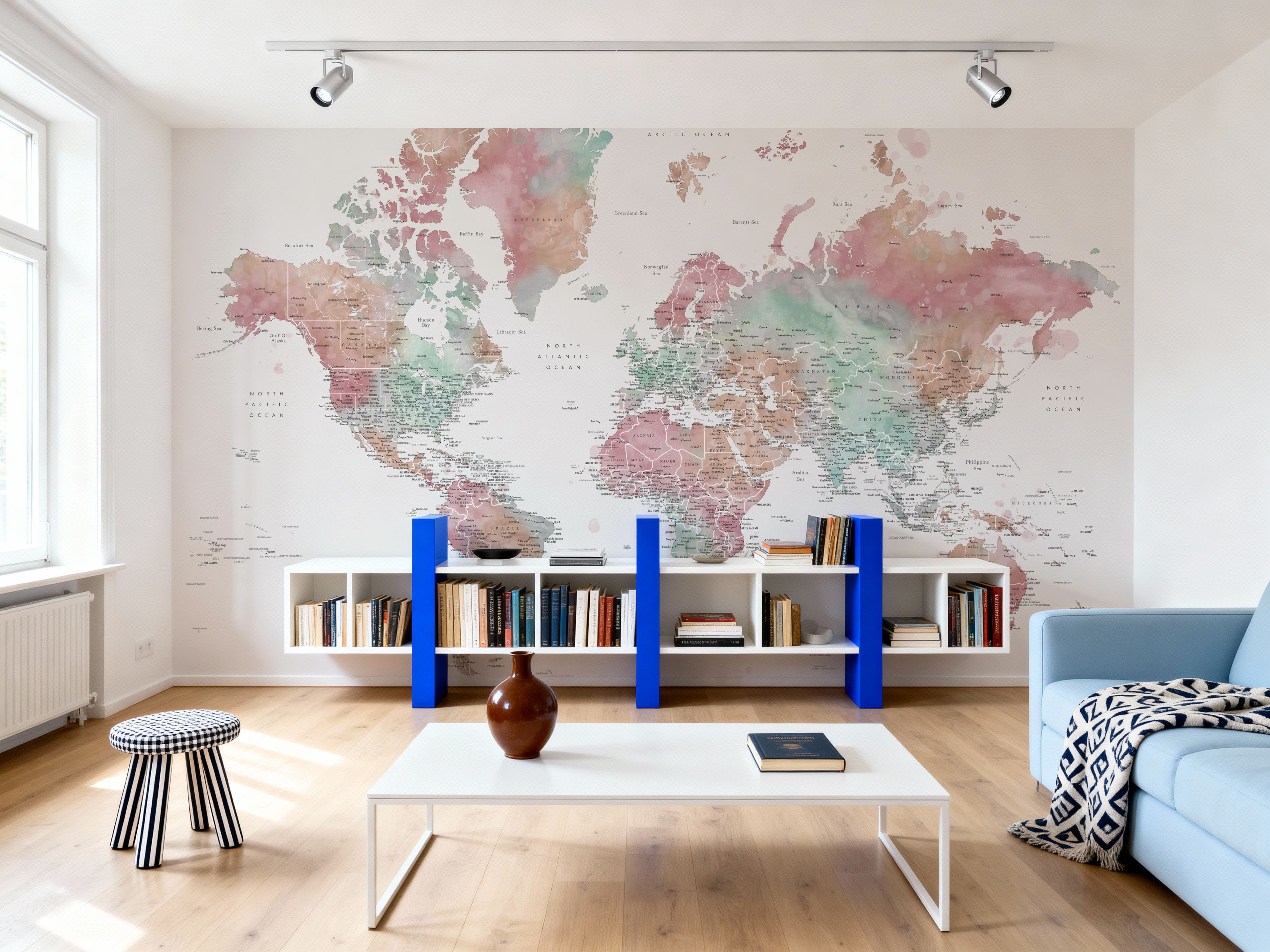 World Map Cities - Fefi