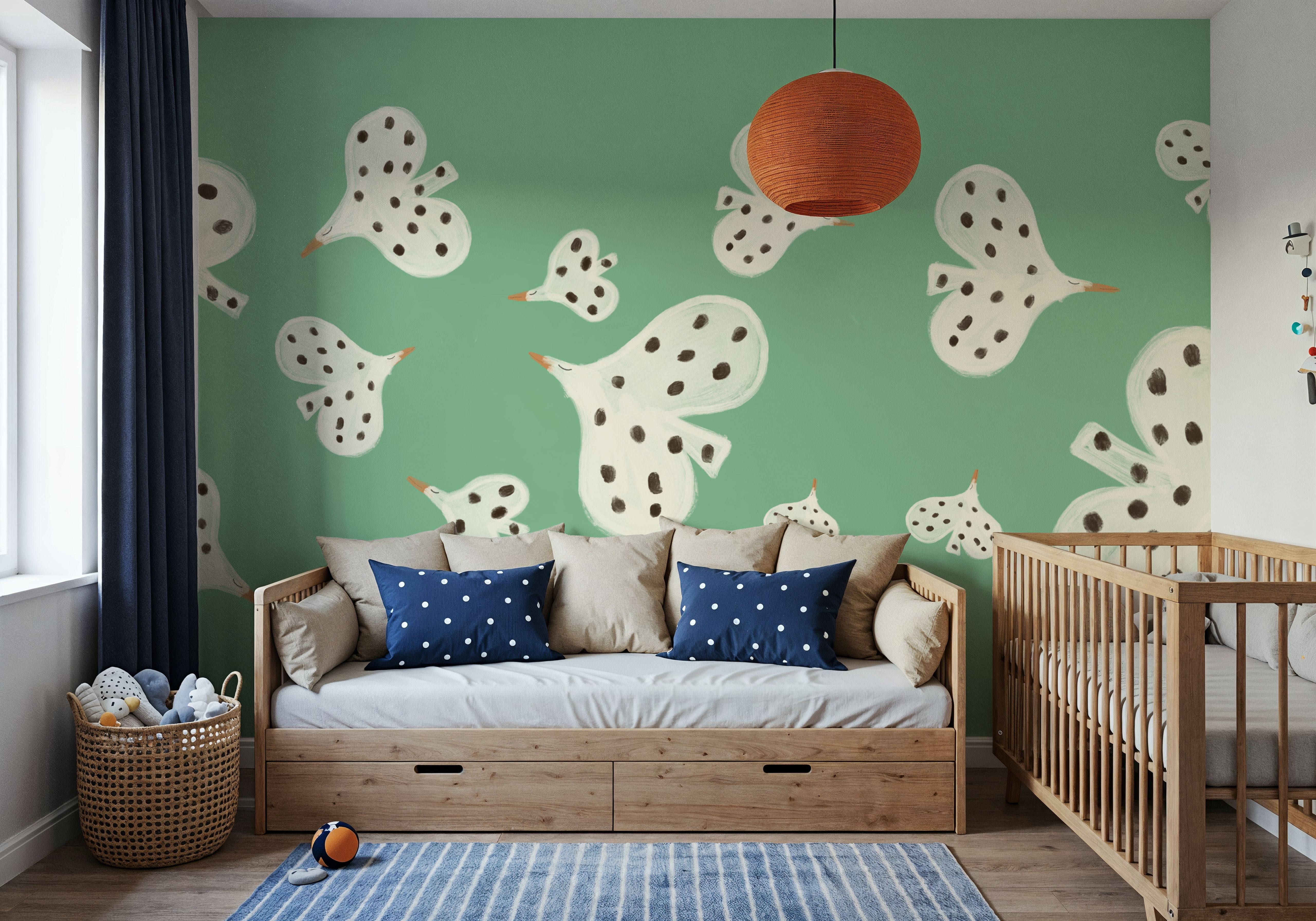 Birds Flying High, Emerald