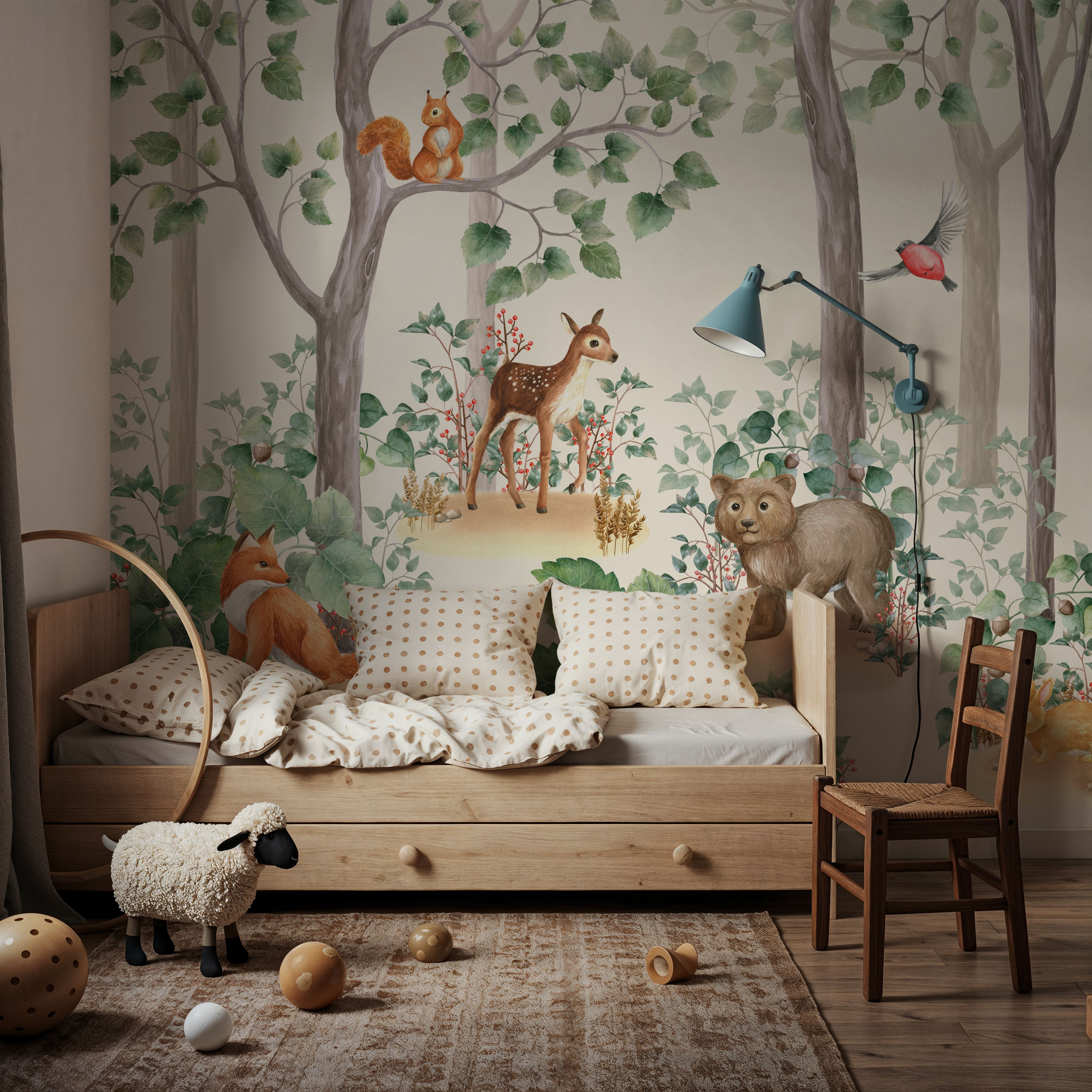 Nordic Forest Baby Animals