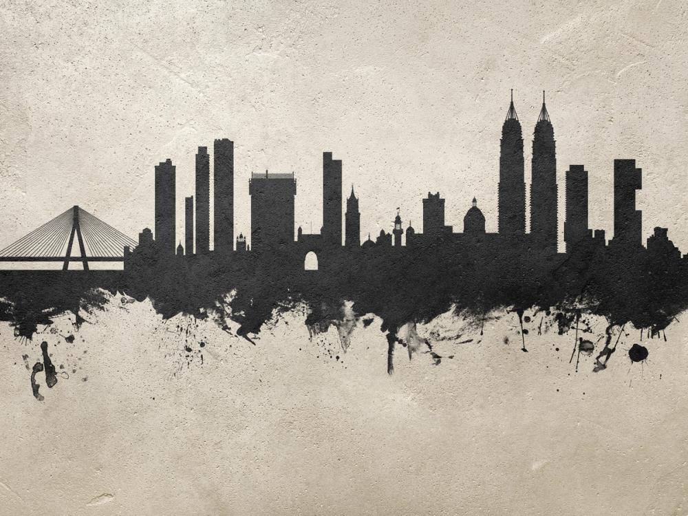 Mumbai Skyline India Bombay Concrete