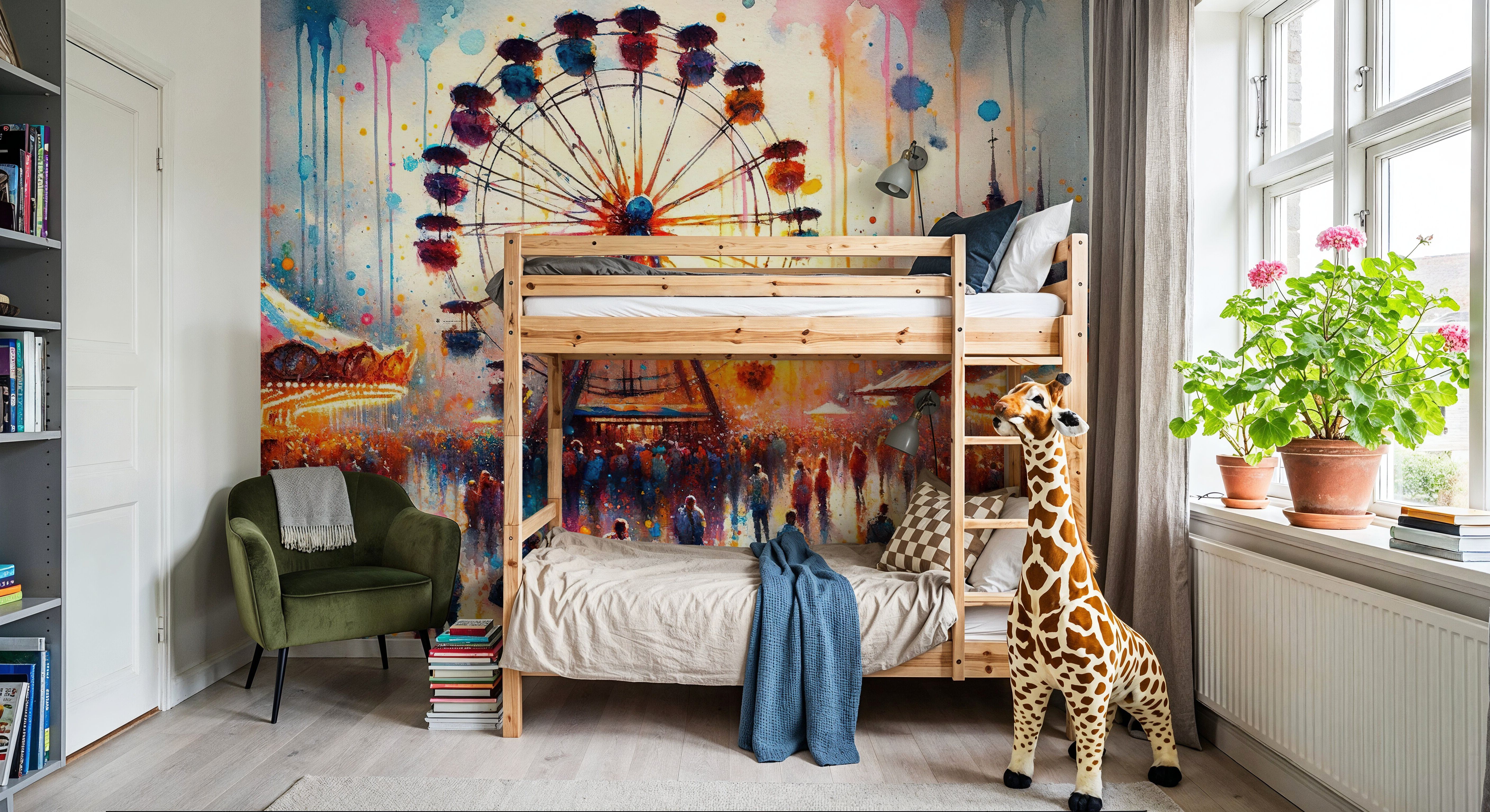 Carnival Lights at Dusk