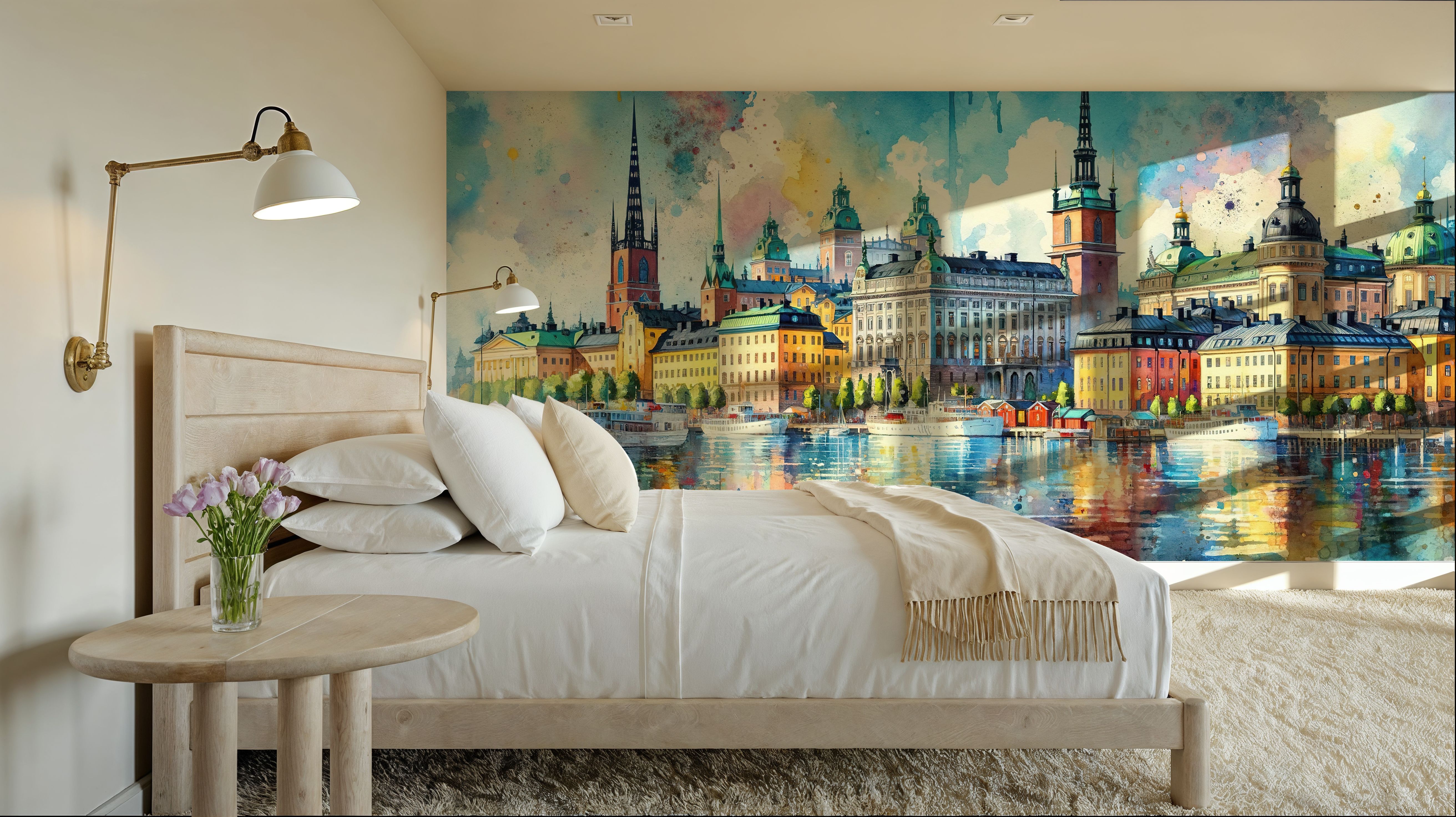 Vivid Stockholm Reflections