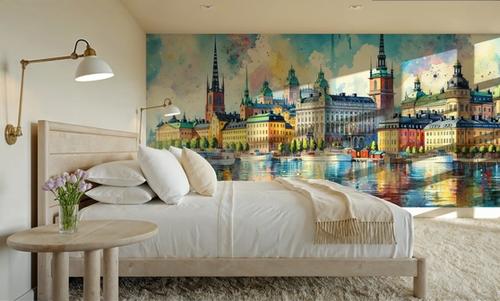 Vivid Stockholm Reflections