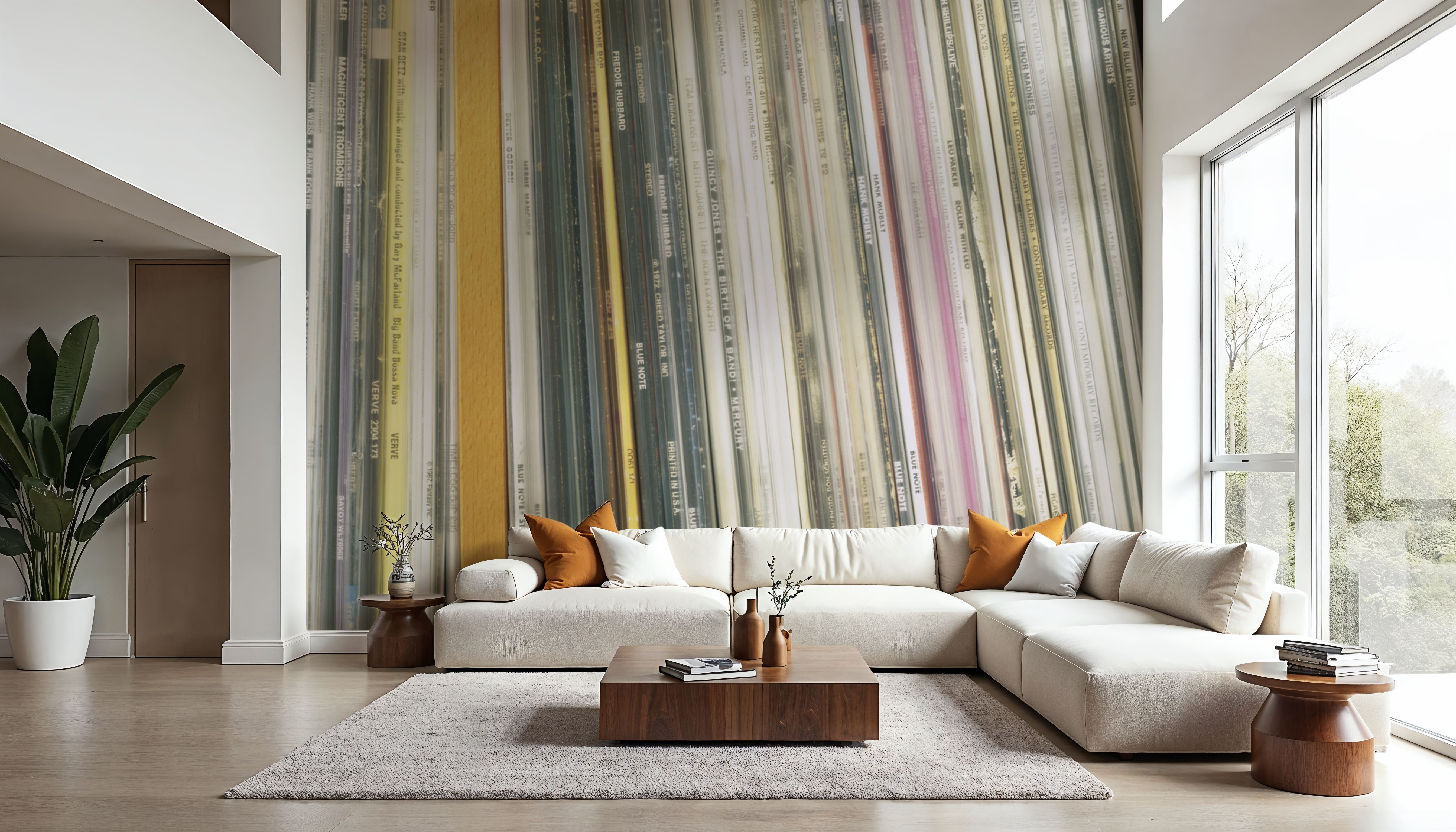 Vinyl Archive, Wallpaper