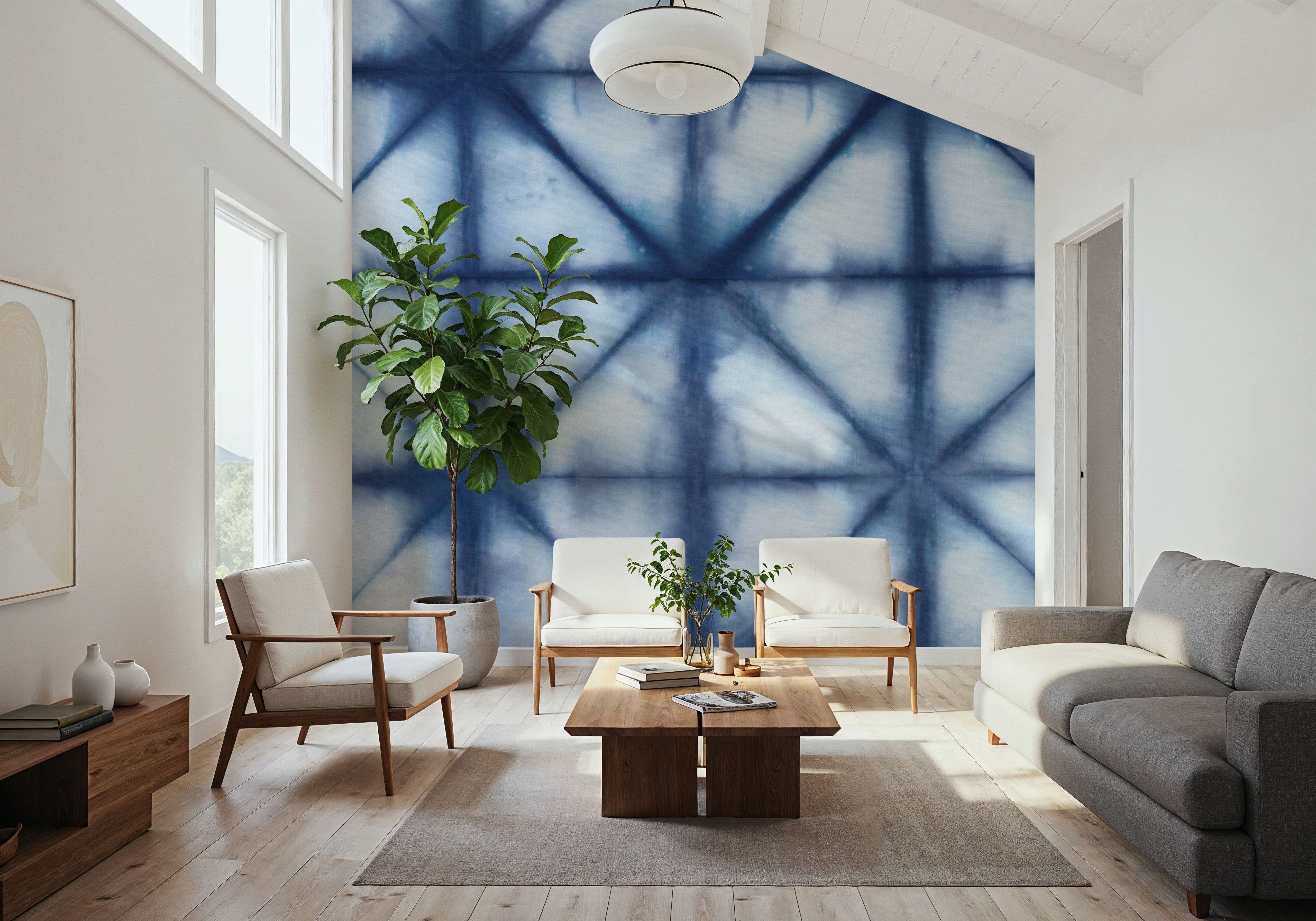 Shiboriscape Gridlock, Wallpaper