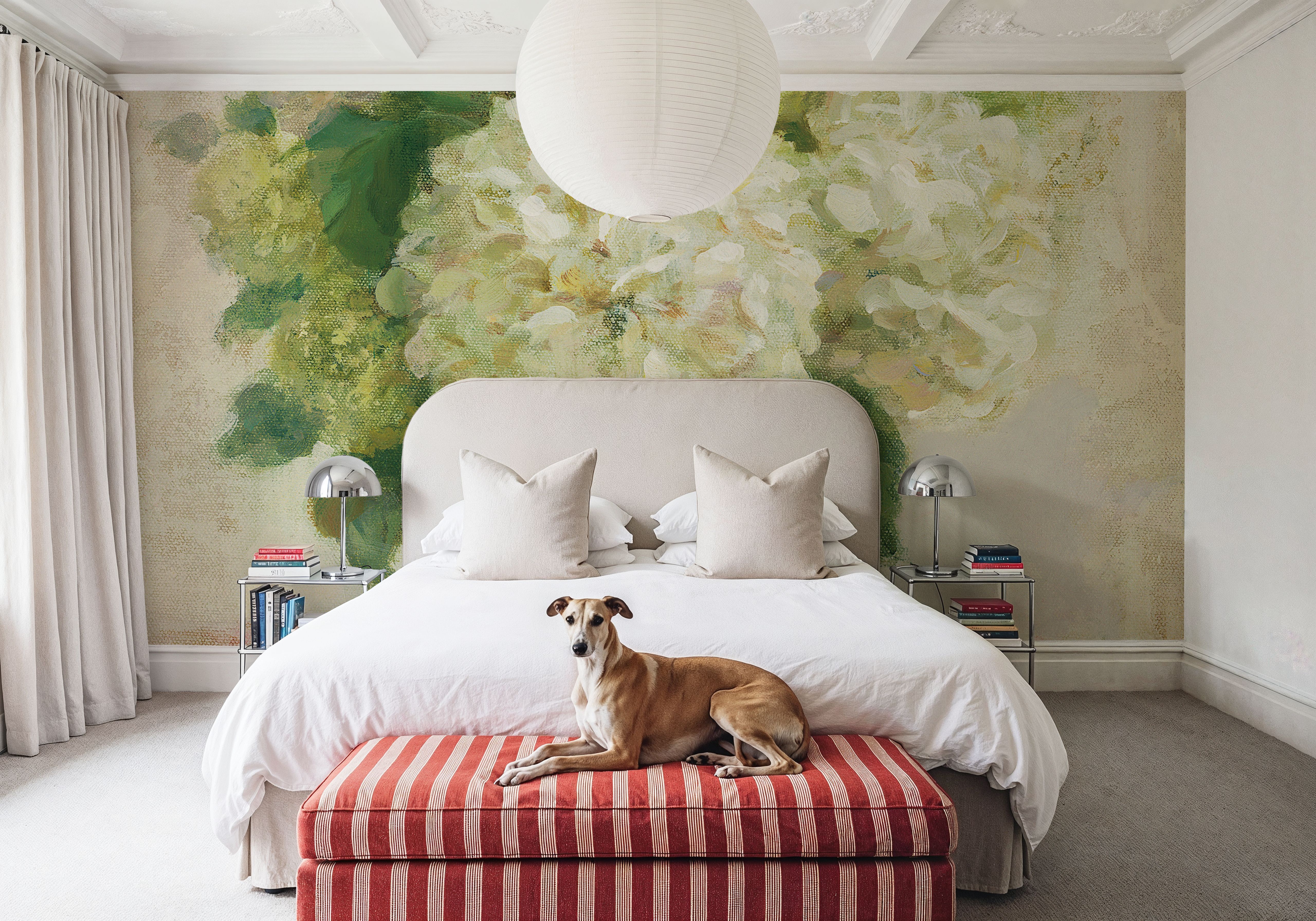 Cottage Hydrangeas in White