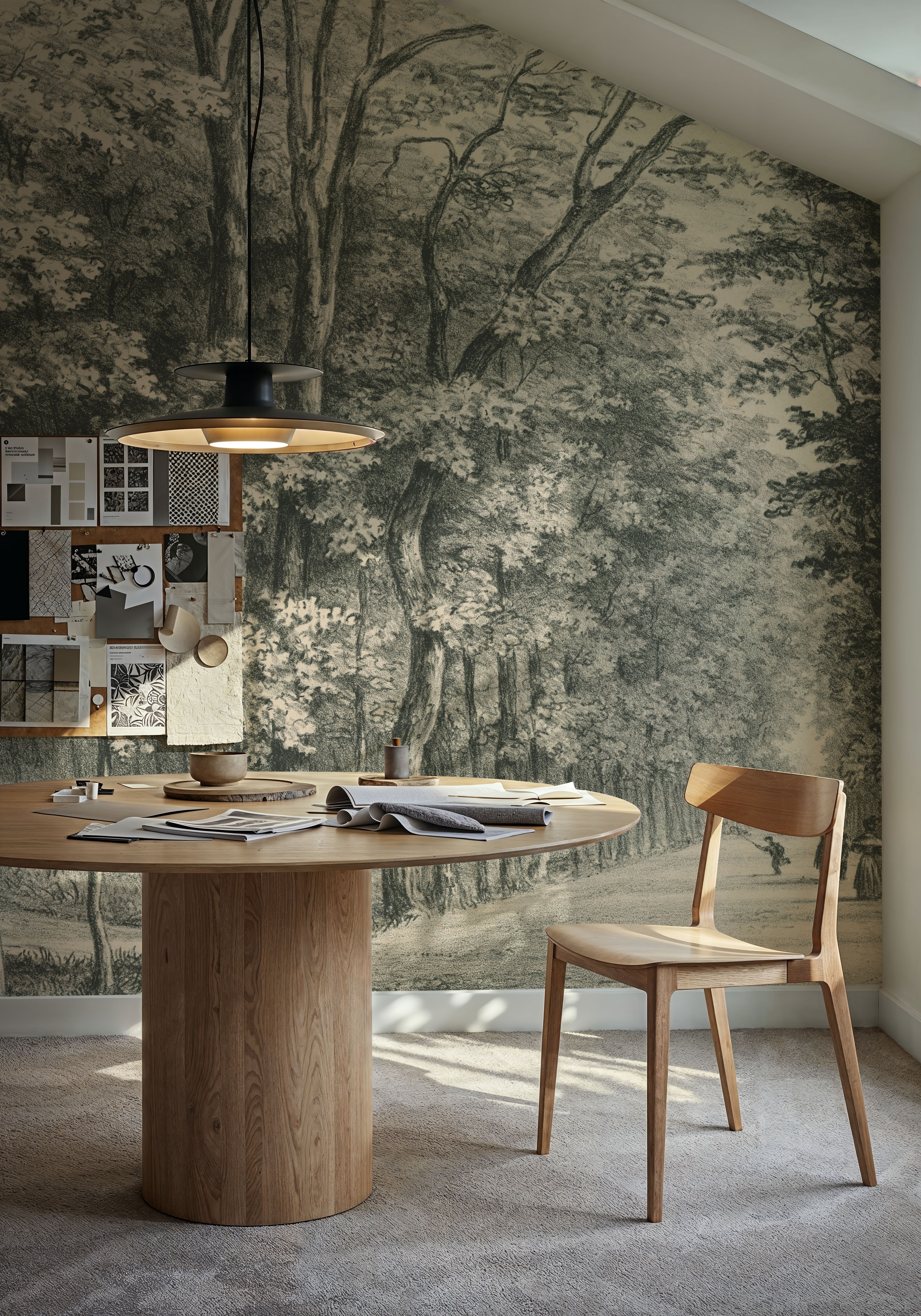 Grand Allée Etching