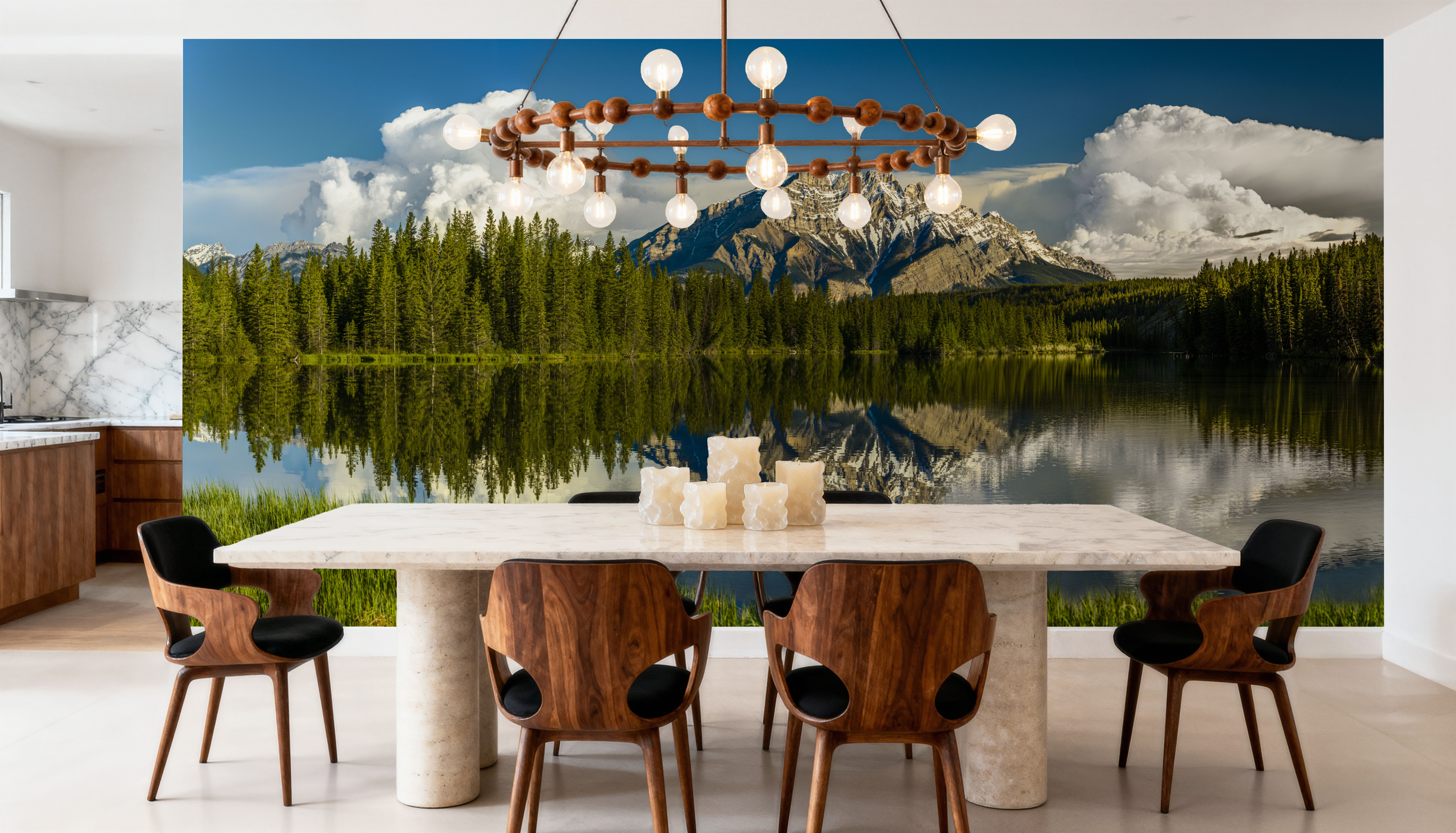 Cascade Mountain Reflection