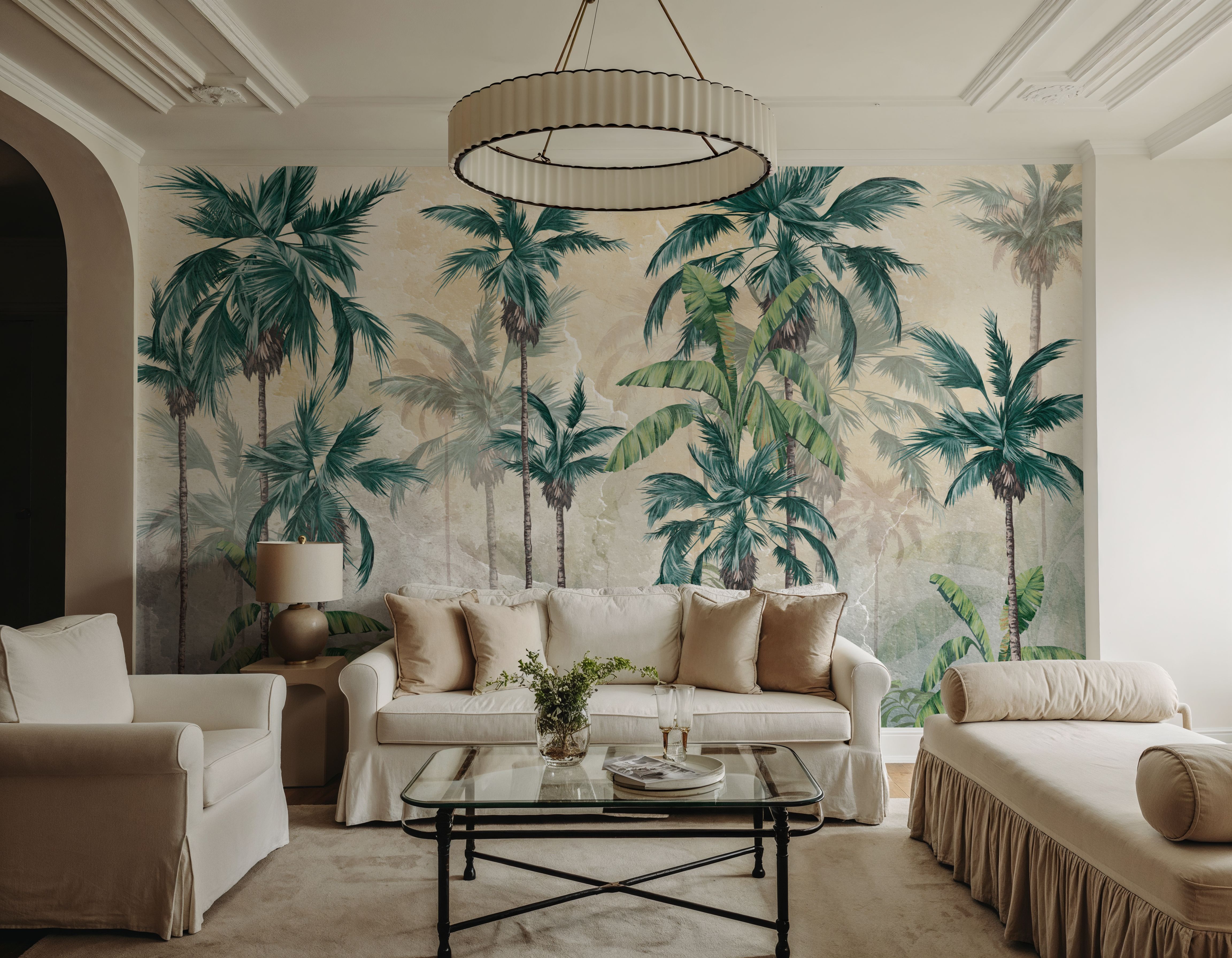 Textured Palm Paradise