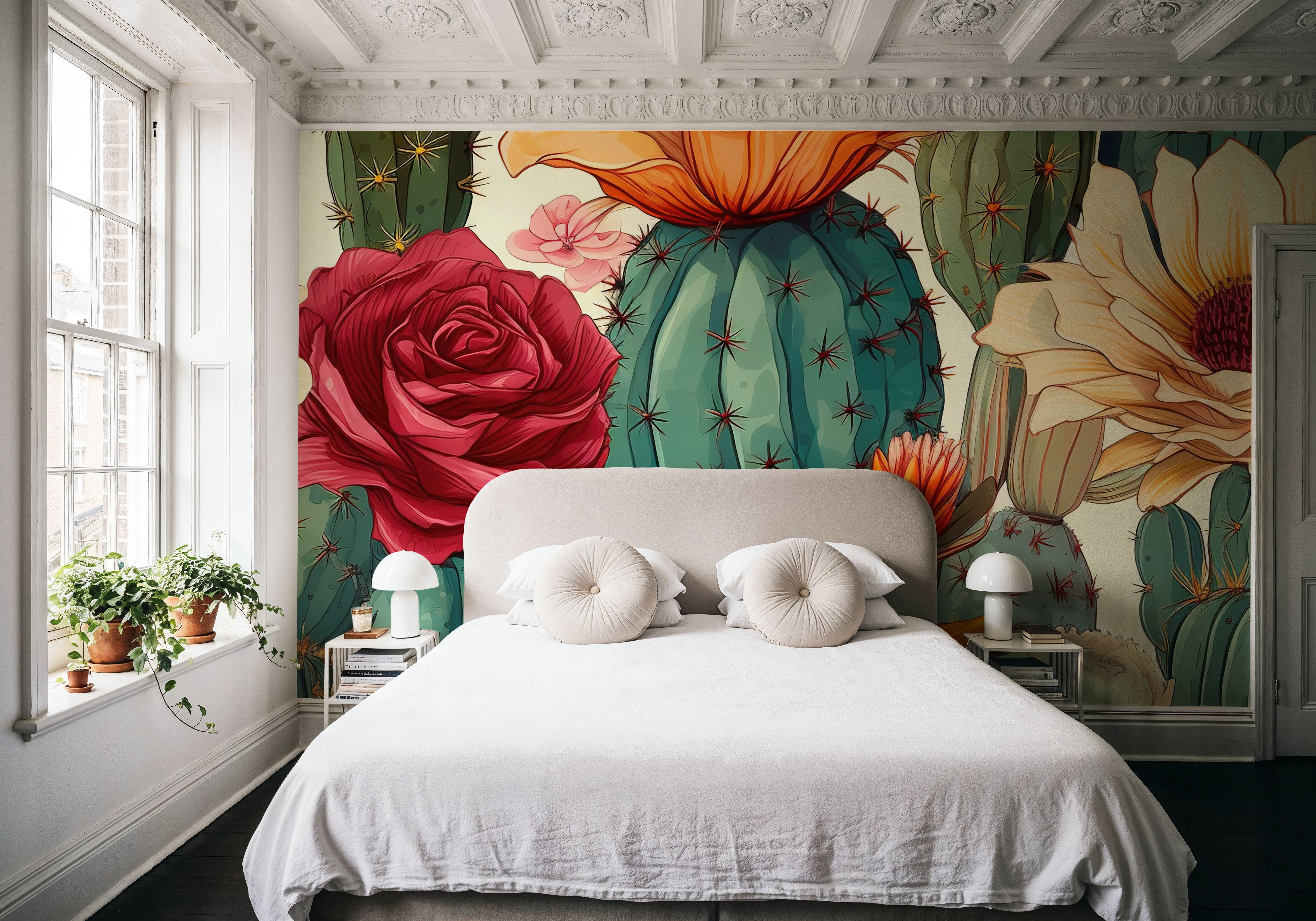 Cacti Carnival, Wallpaper