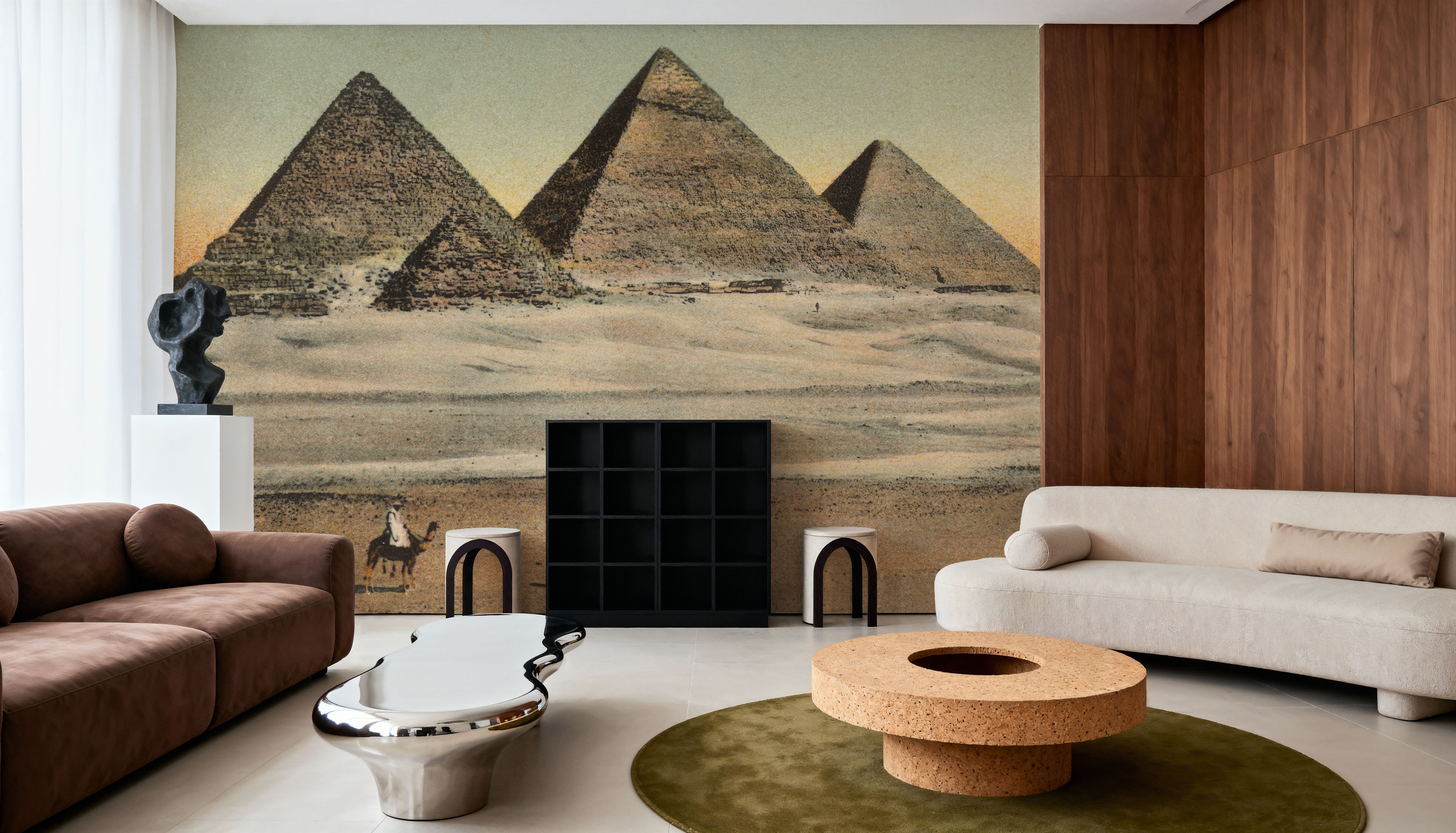 Cairo Pyramids - Screenprint