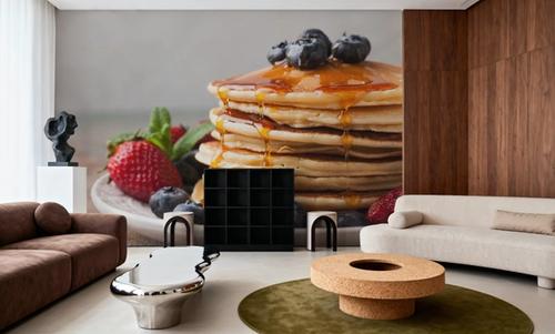 Stack of Pancakes with Syrup