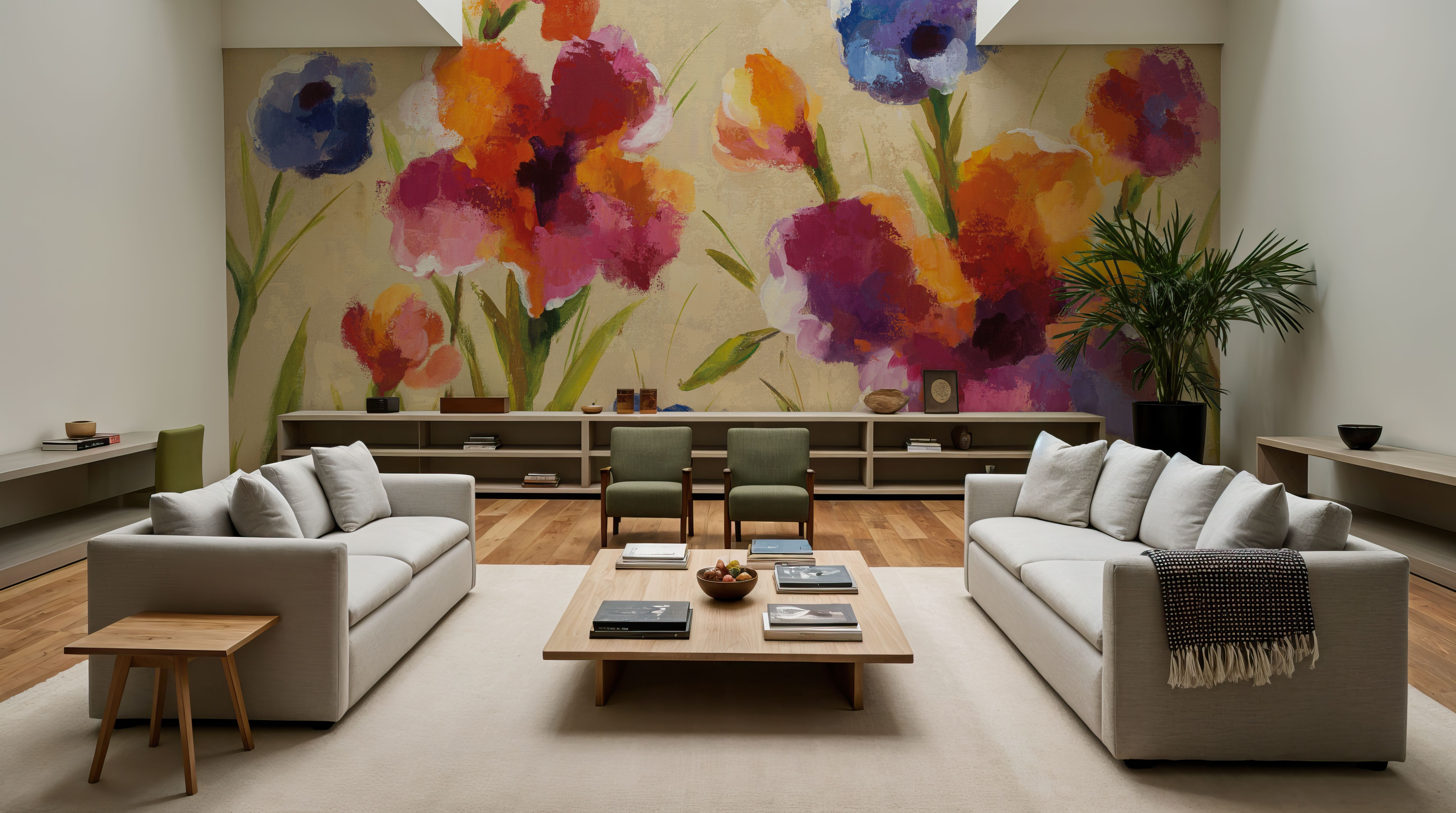 Bold Bright Flowers I