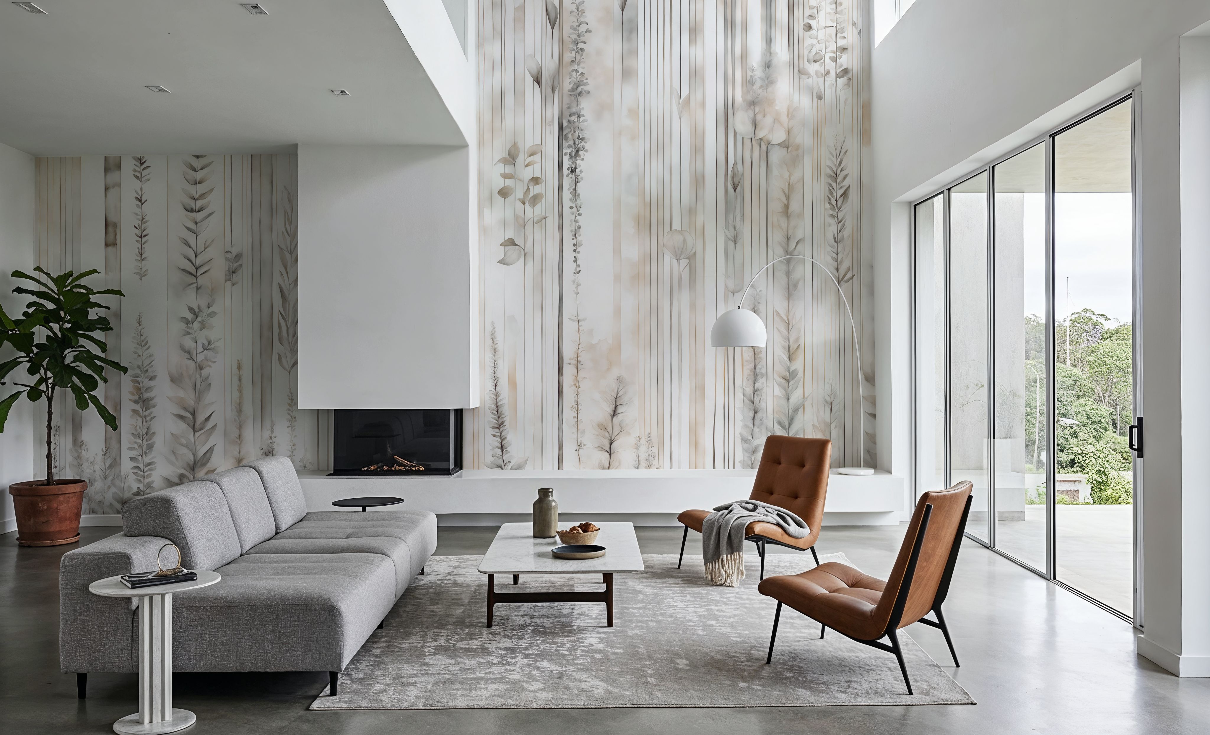 Botanical Wall Beige