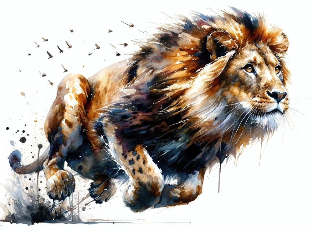 Impending Leap Captured