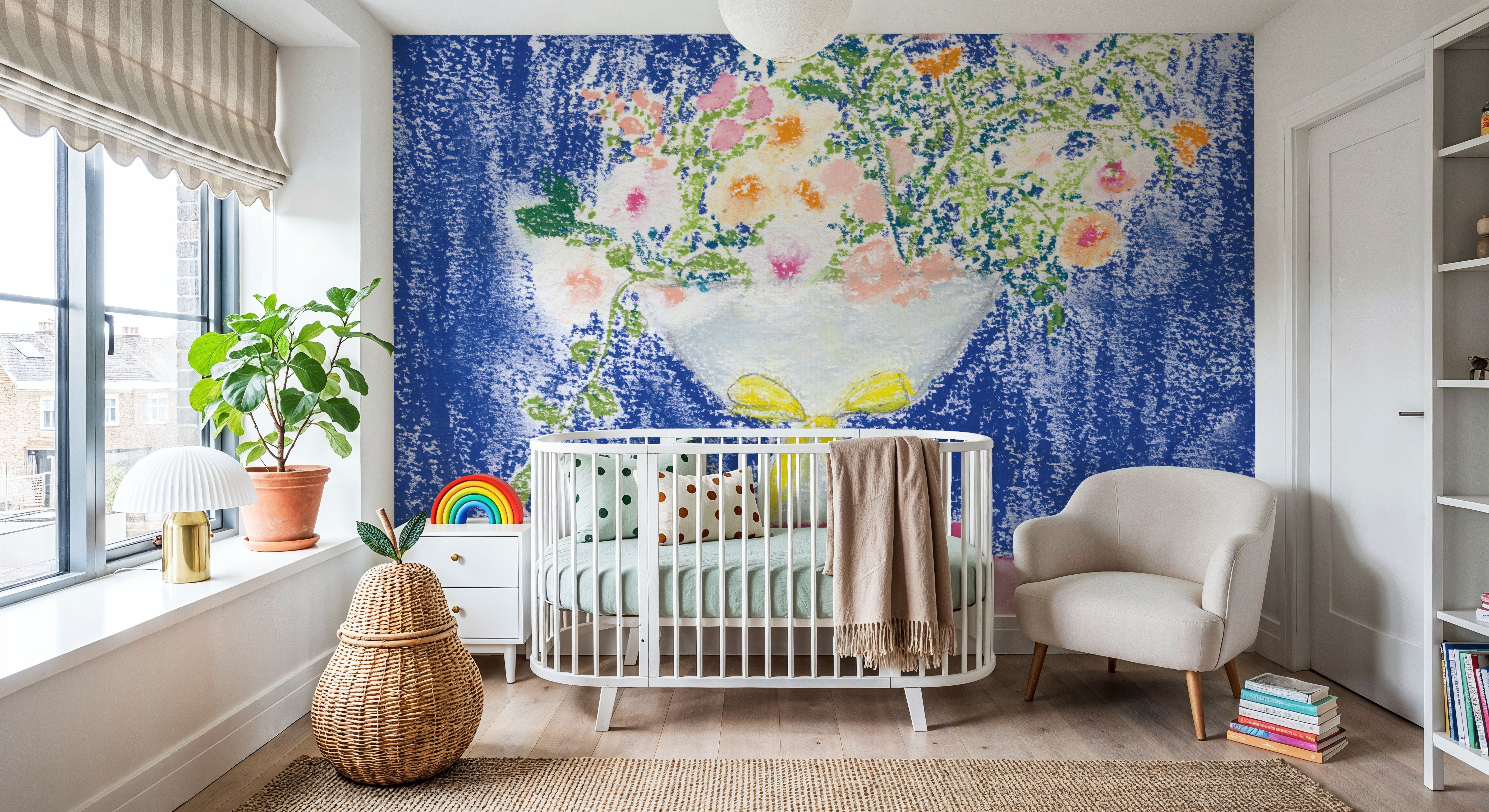 Flower Vases and Books Square